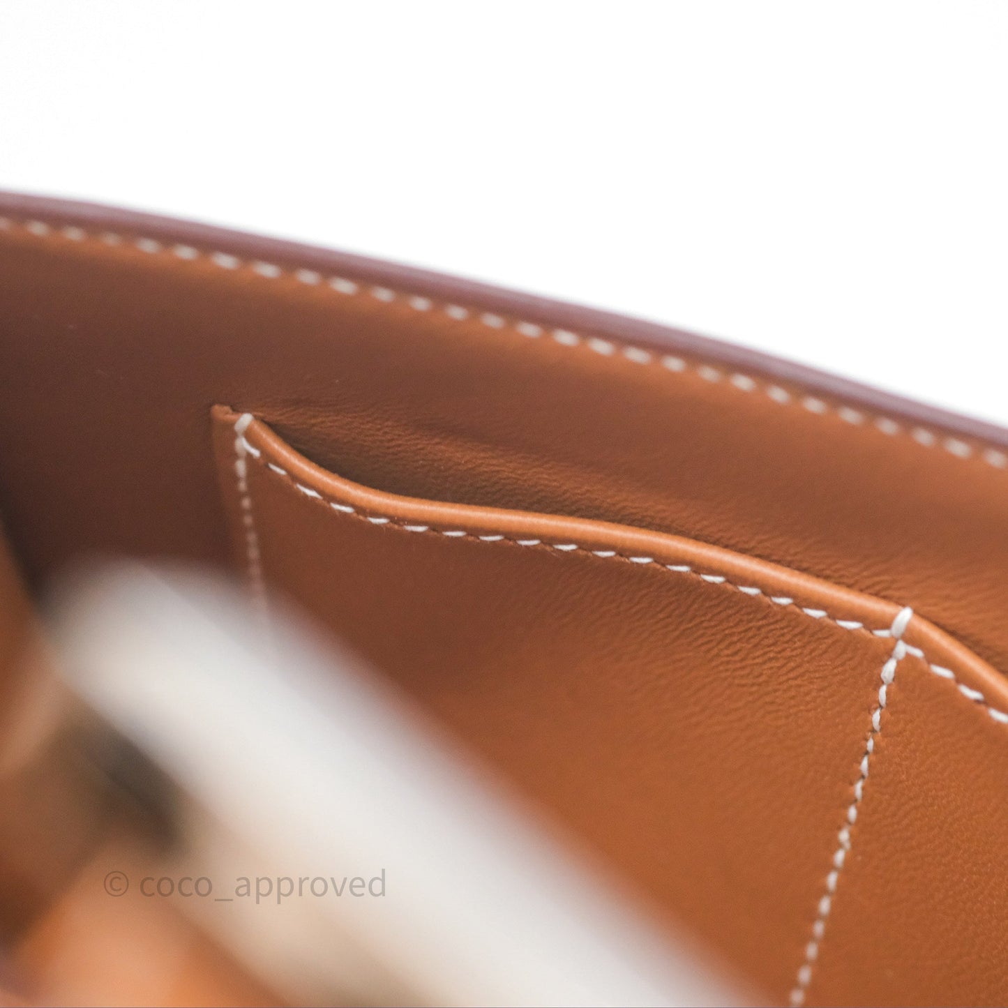 Hermès Constance Elan Gold 37 Epsom Palladium Hardware