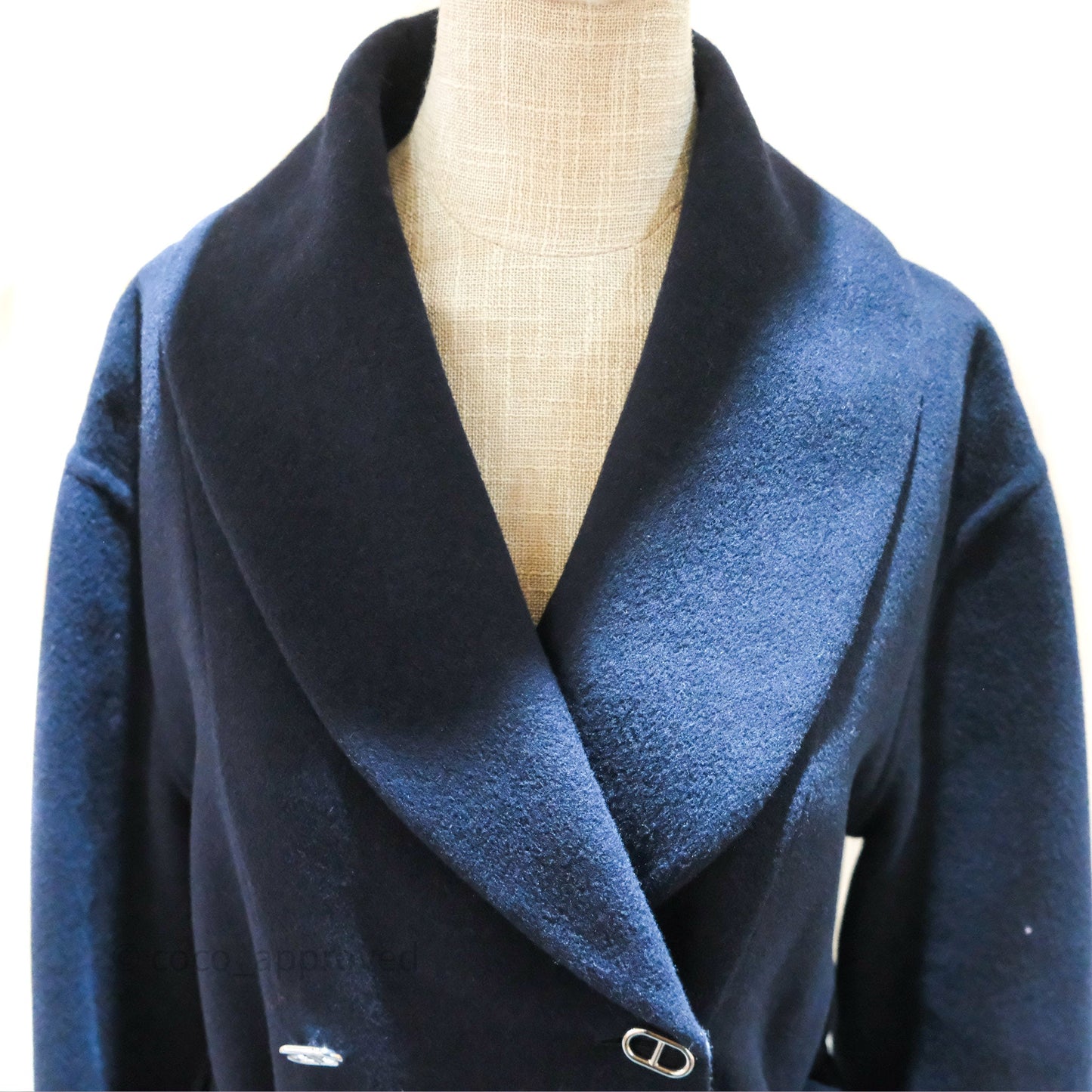 Hermès Coat Bleu Size 38