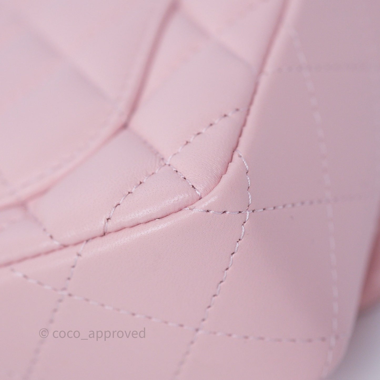 Chanel Quilted Extra Mini Rectangular Flap Pink Lambskin Gold Hardware