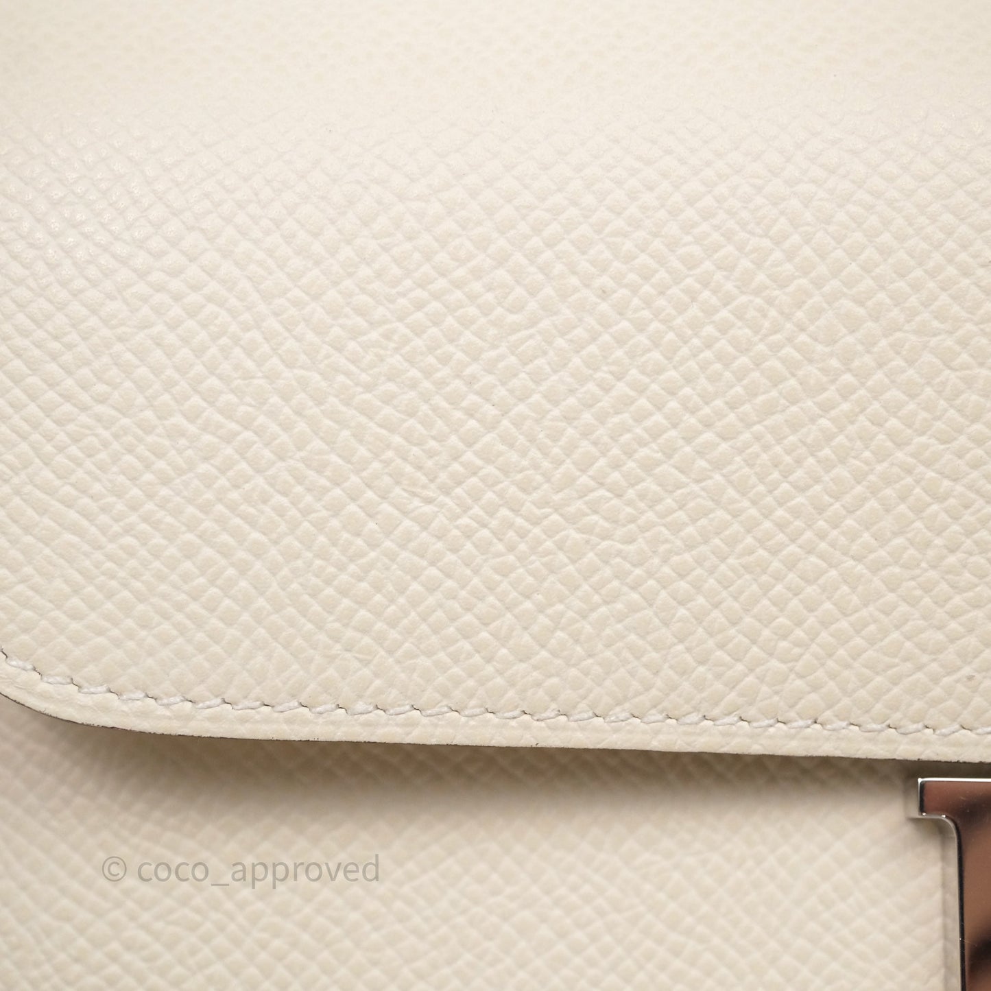 Hermès Constance To Go Wallet Nata I2 Epsom Palladium hardware