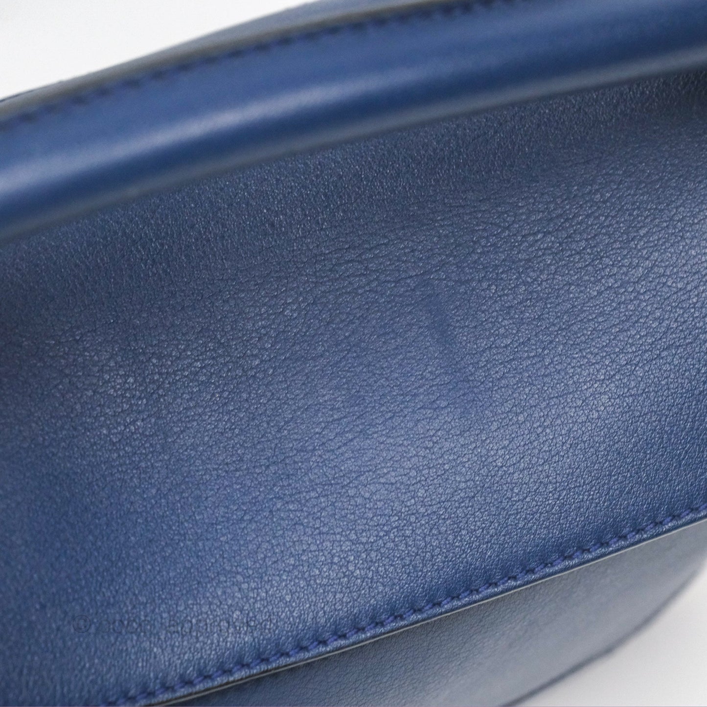 Loewe Small Puzzle Bag Navy Calfskin