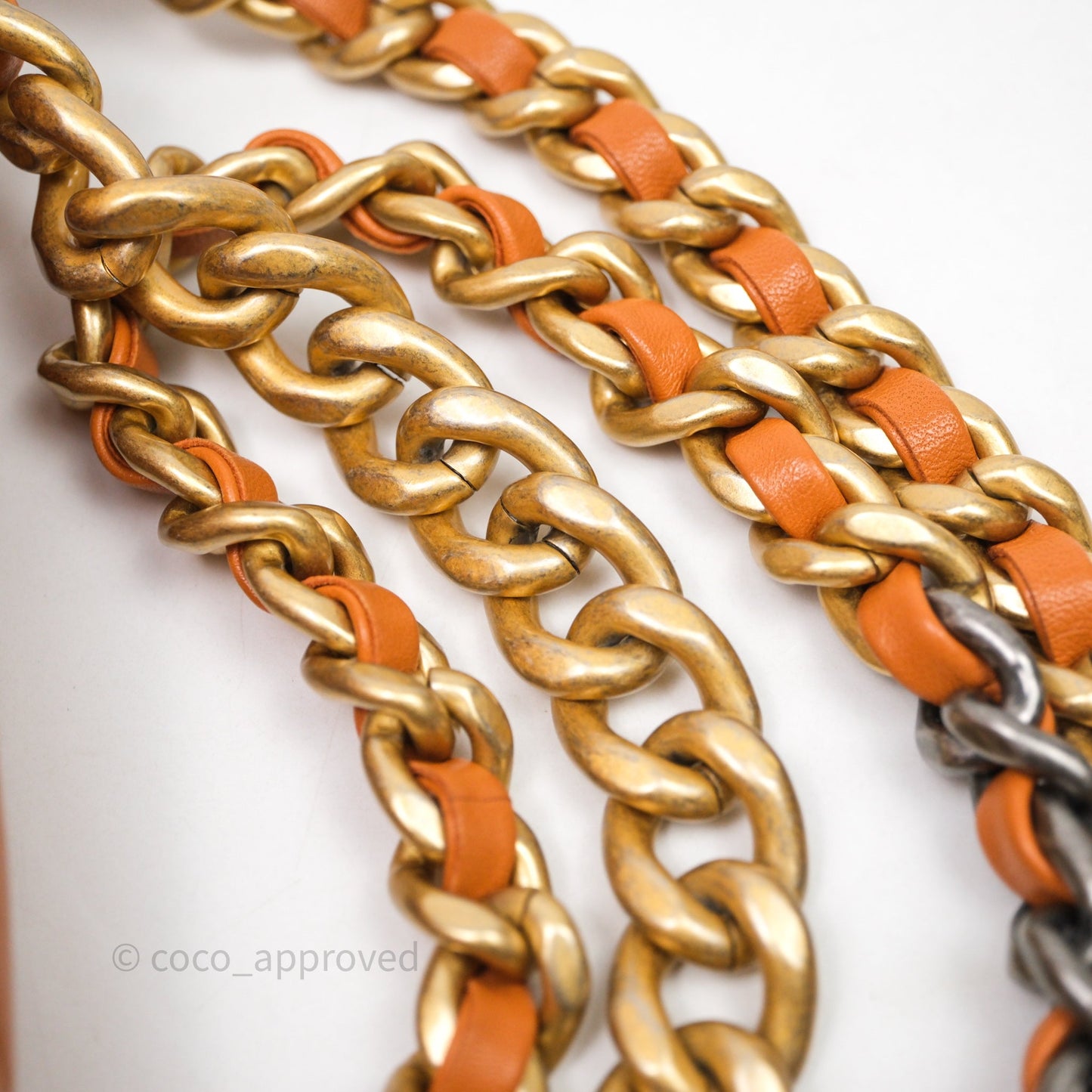 Chanel 19 Small Caramel Mixed Hardware