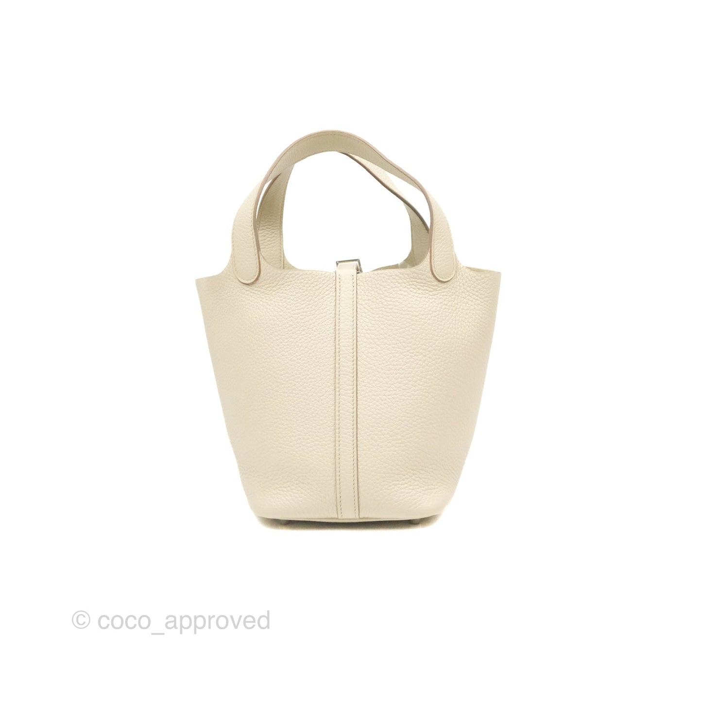 Hermès Picotin 18 Beton Clemence Palladium Hardware