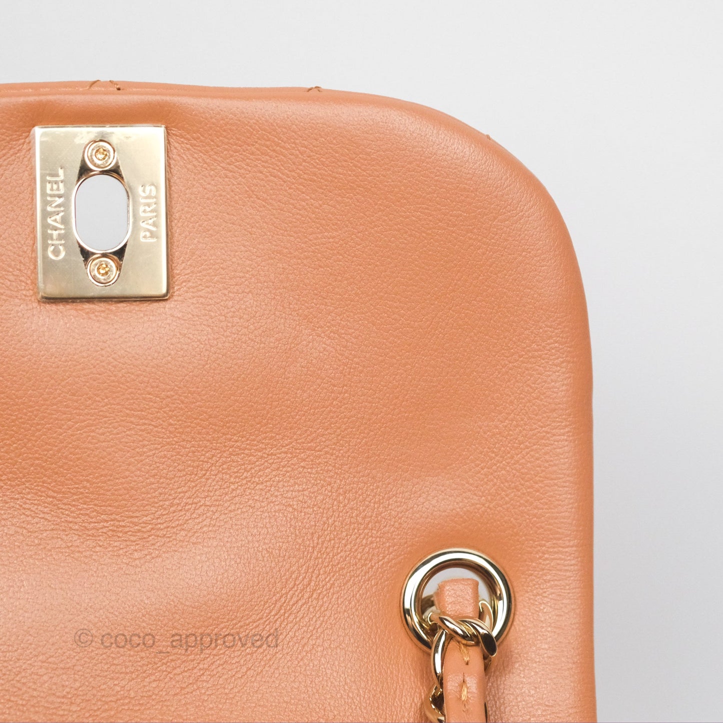 Chanel Small Duma Drawstring Backpack Camel Calfskin 24P