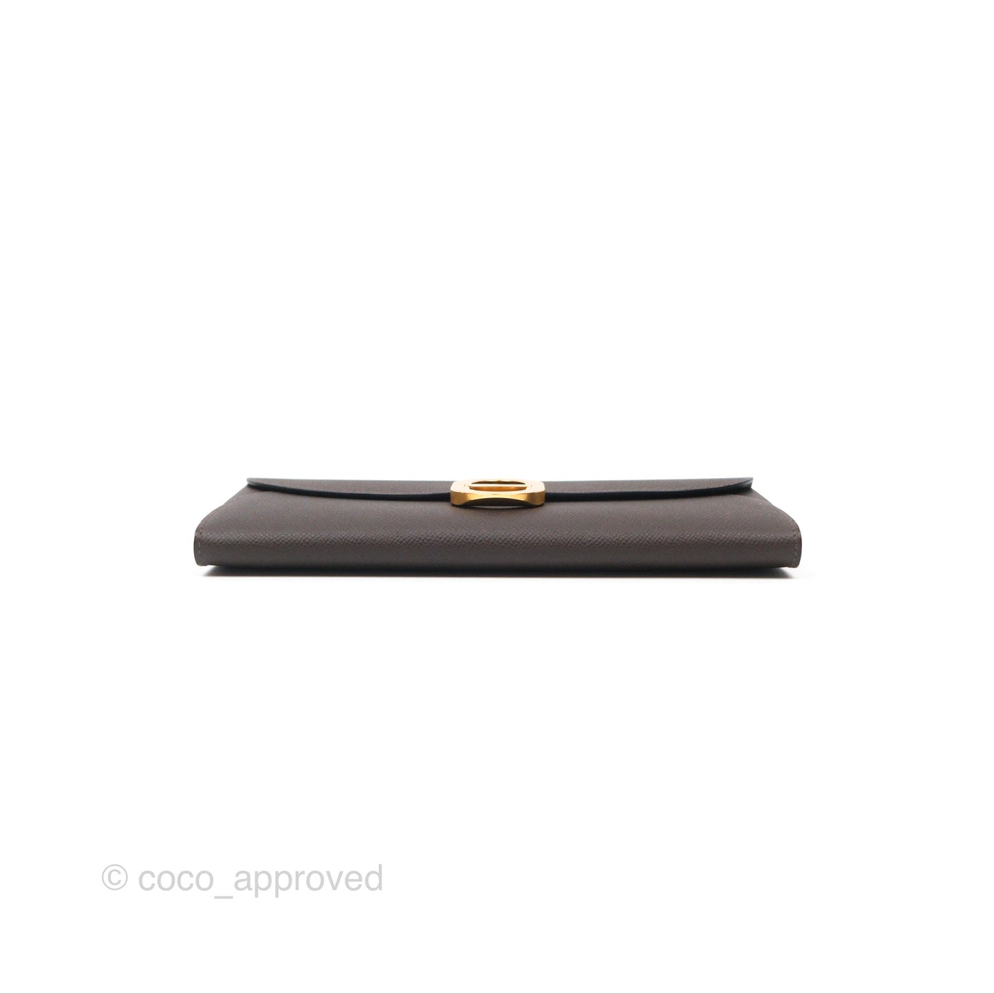 Hermès Maillon To Go Epsom Ebene 46 Gold Hardware