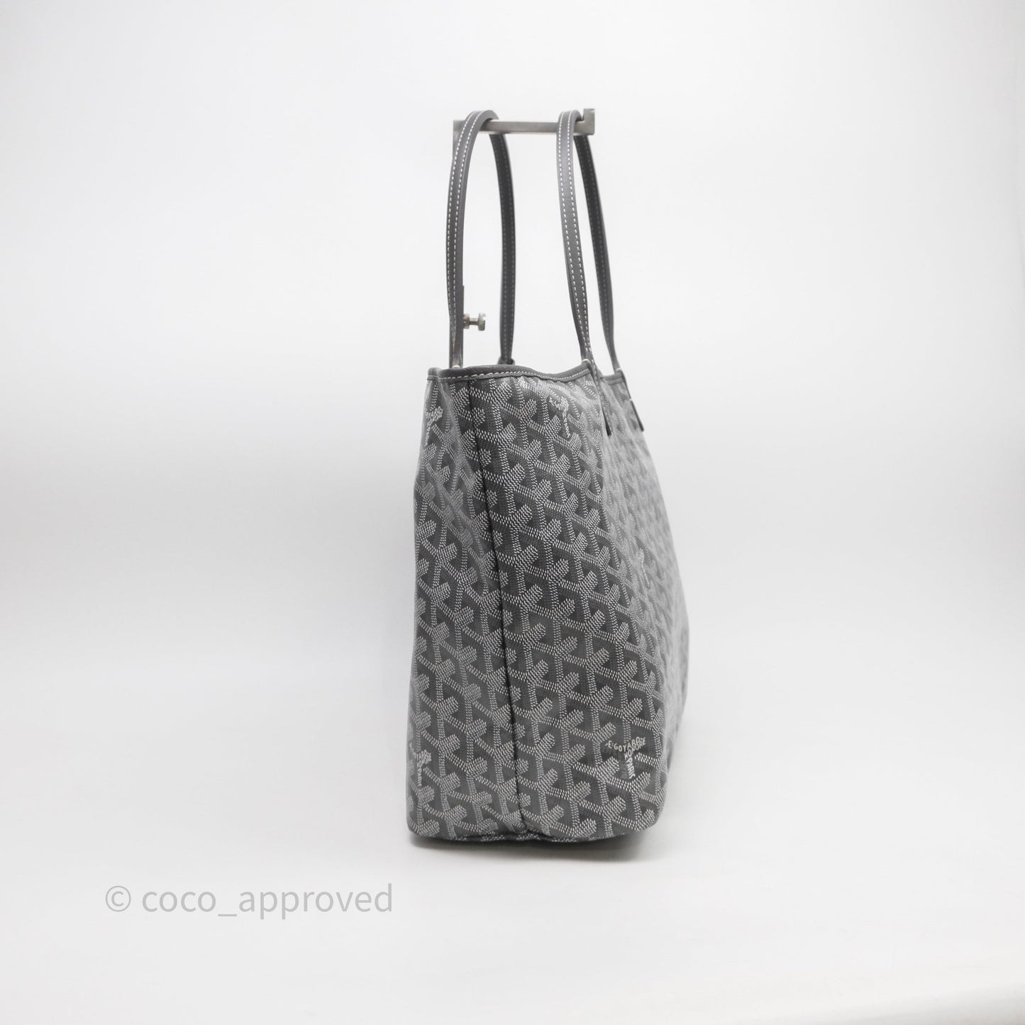 Goyard St Louis Tote PM Grey