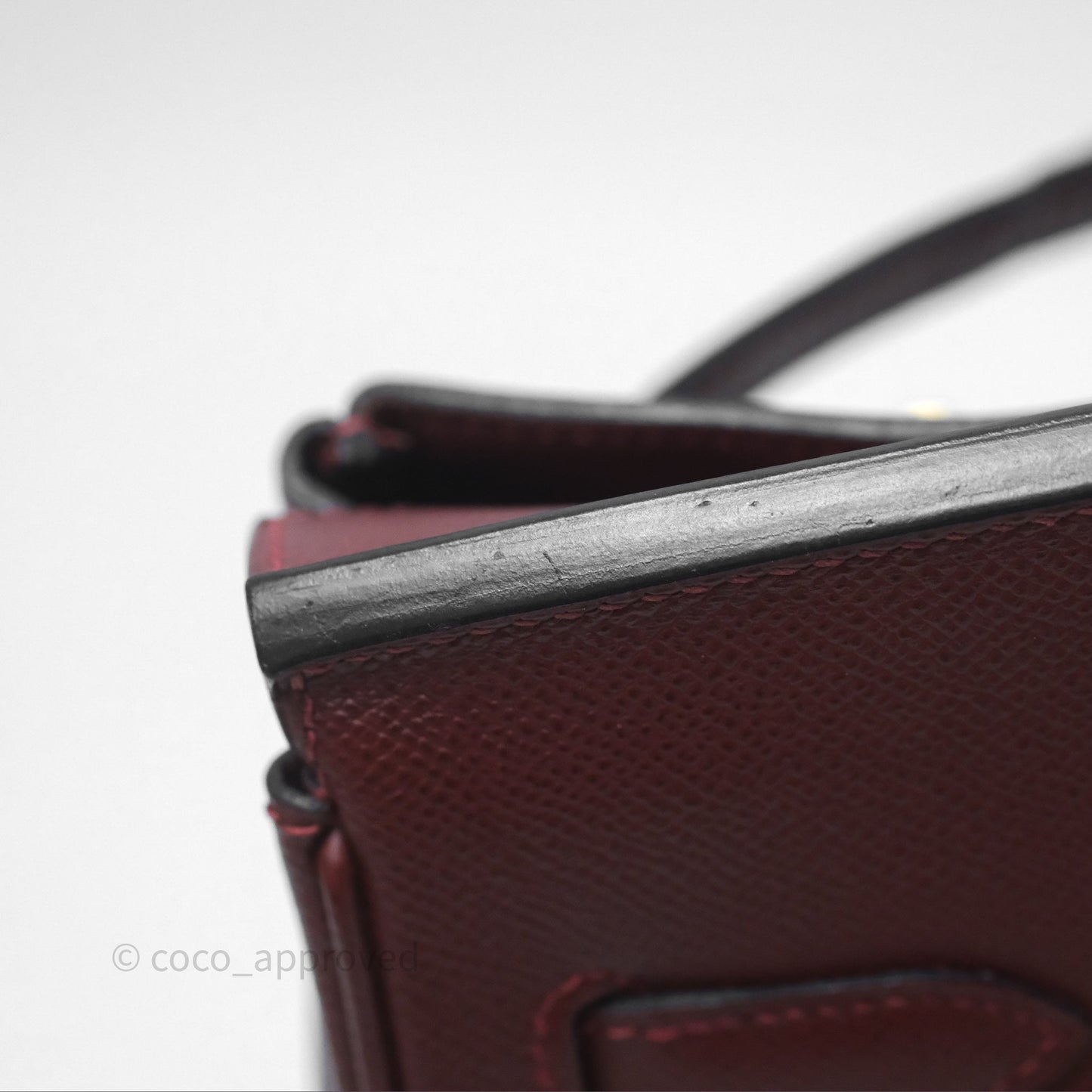Hermès Birkin 30 Retourne Rouge H 55 Epsom Gold Hardware