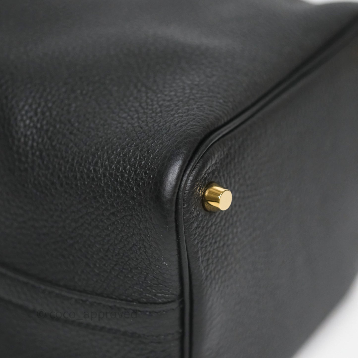 Hermès Picotin Lock 18 Black Noir 89 Clemence Gold Hardware