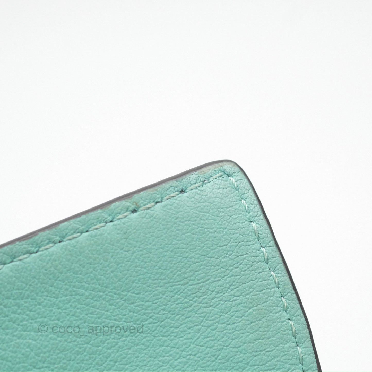 Loewe x Studio Ghibli Spirited Away Mini Puzzle Mint Calfskin