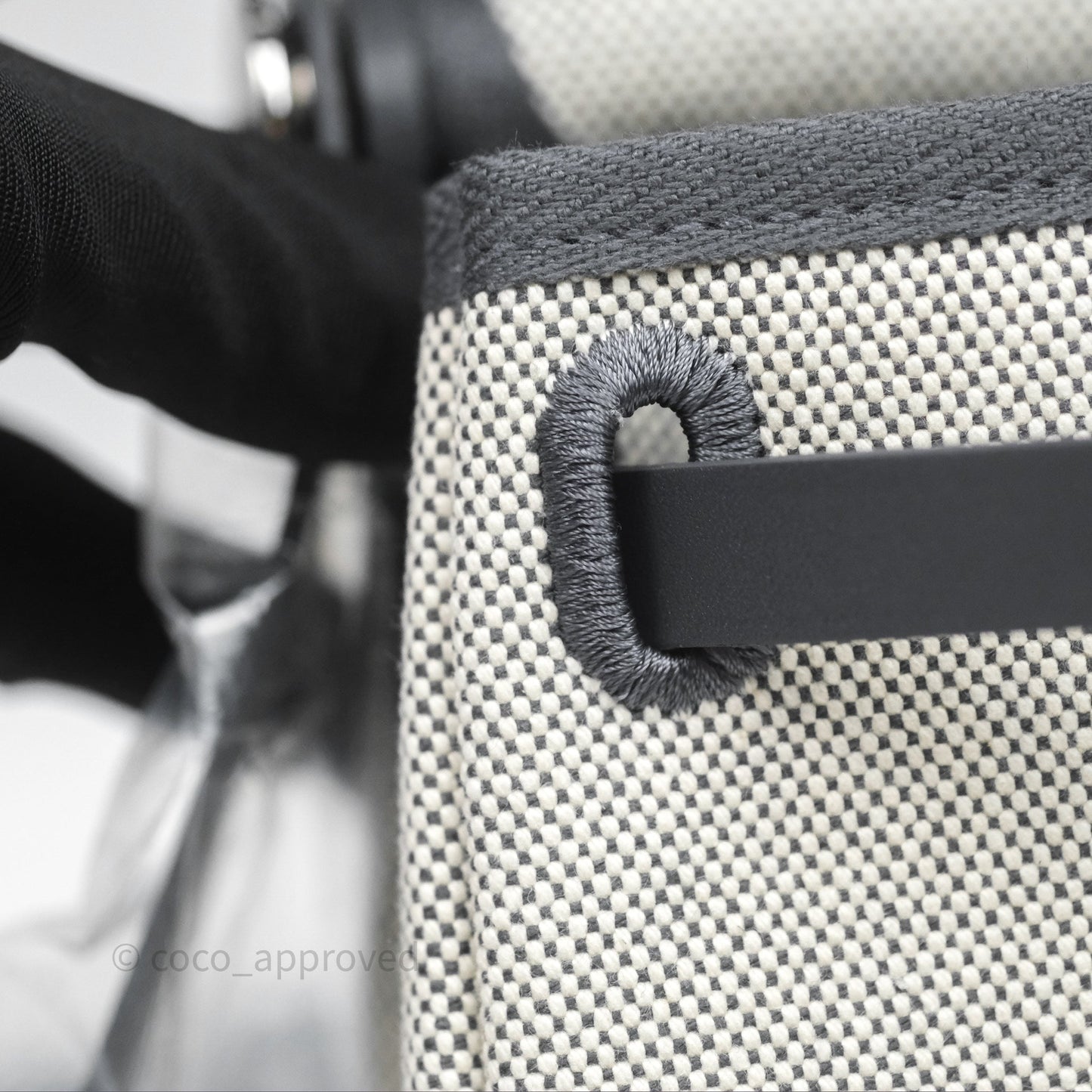 Hermès Herbag Zip 20 Mini Ardoise 85 Canvas Palladium Hardware