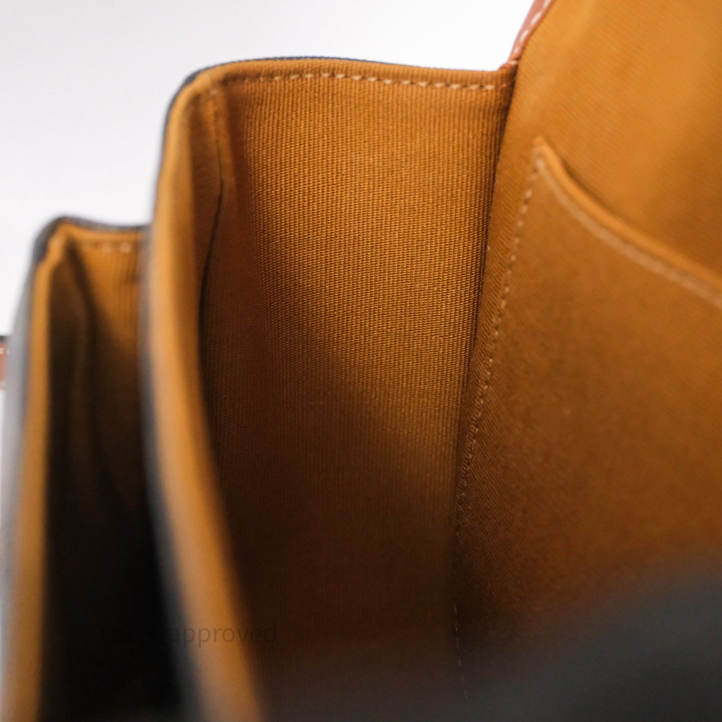 Celine Medium Folco Bag Triomphe Canvas Tan