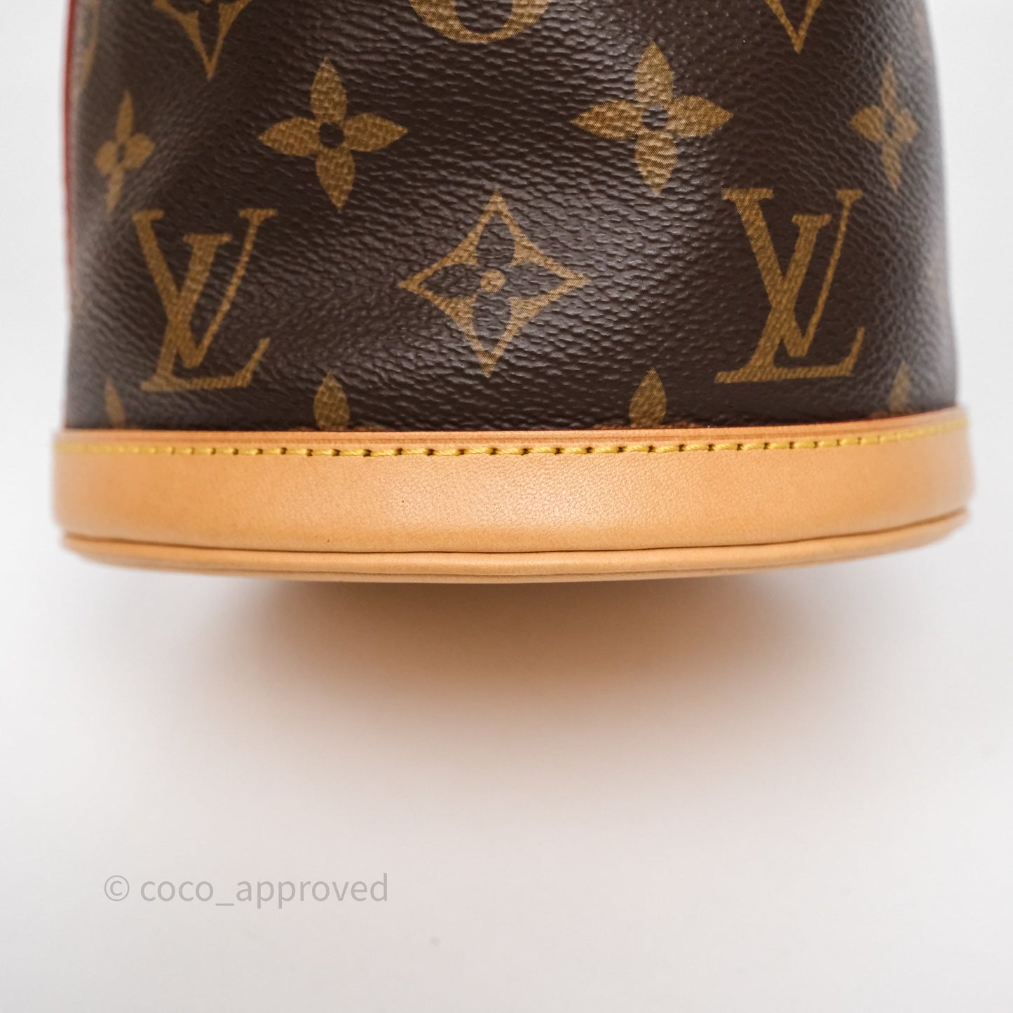 Louis Vuitton Duffle Bucket Bag Monogram Canvas