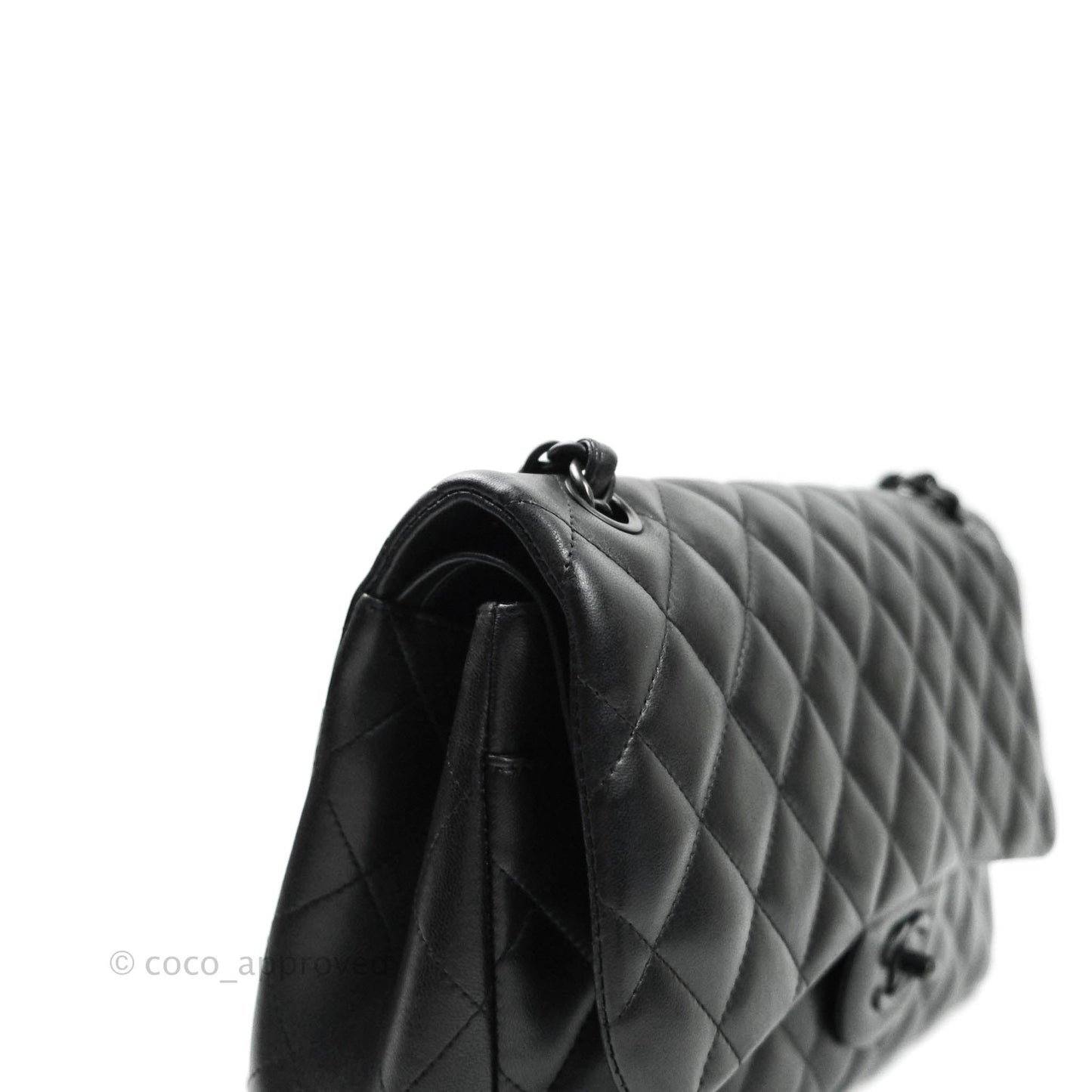 Chanel Jumbo Double Flap So Black Lambskin
