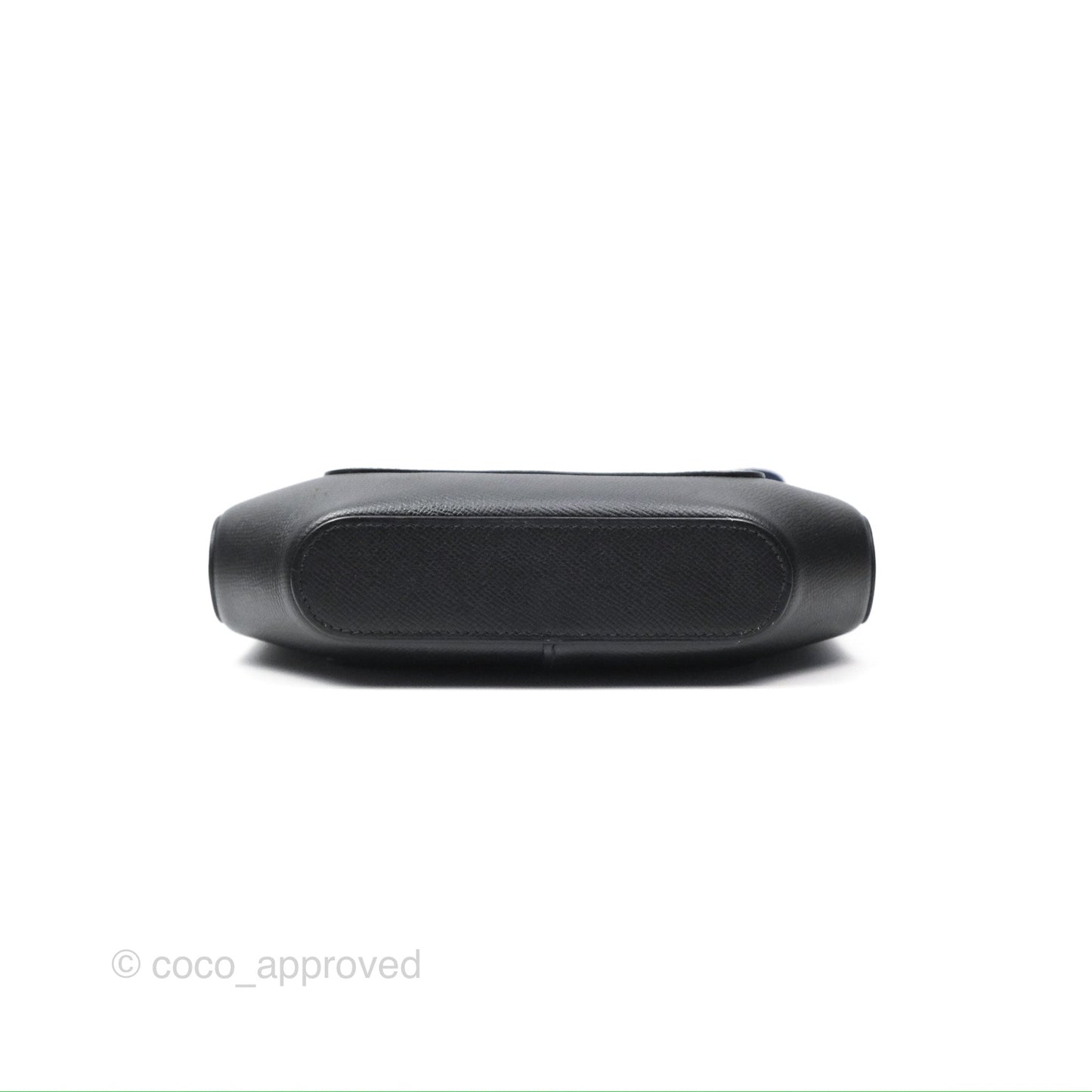 Hermes Octogone 23 Black Epsom