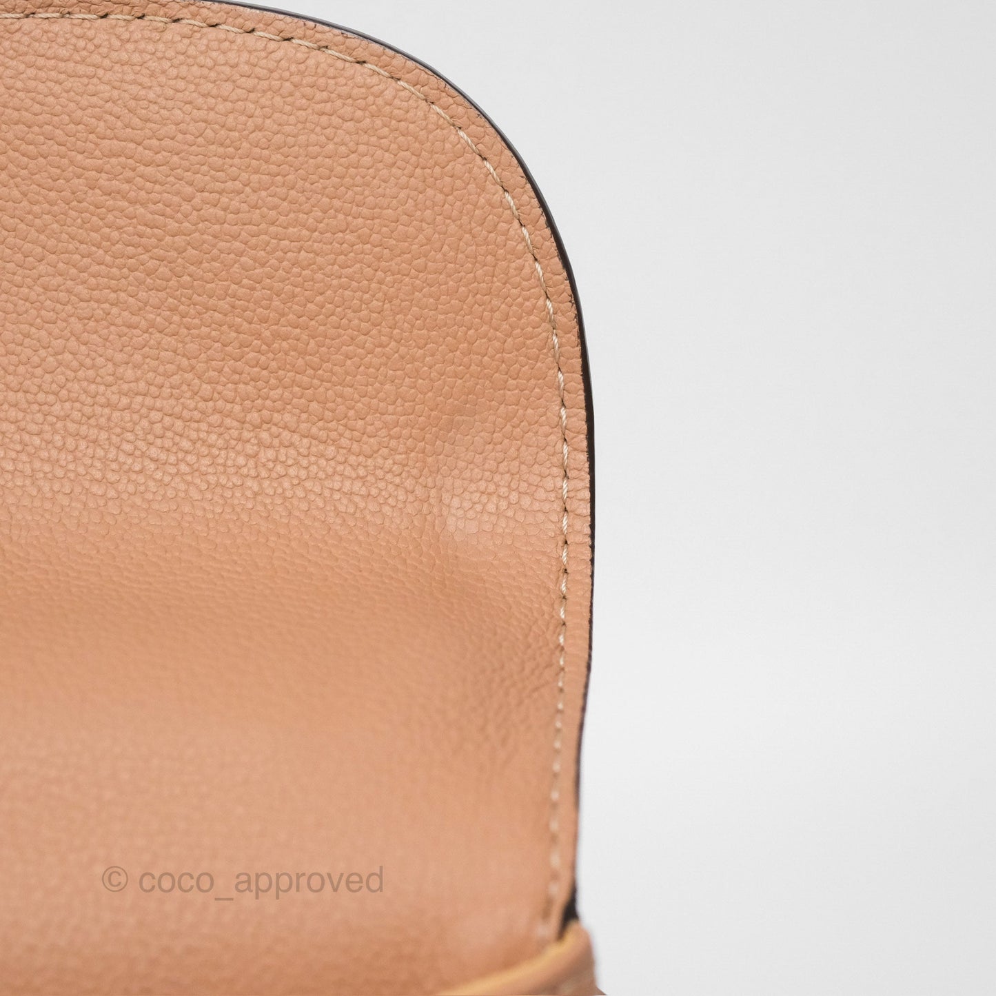 Delvaux Mini Brillant Bag Nude Grained Calfskin Gold Hardware