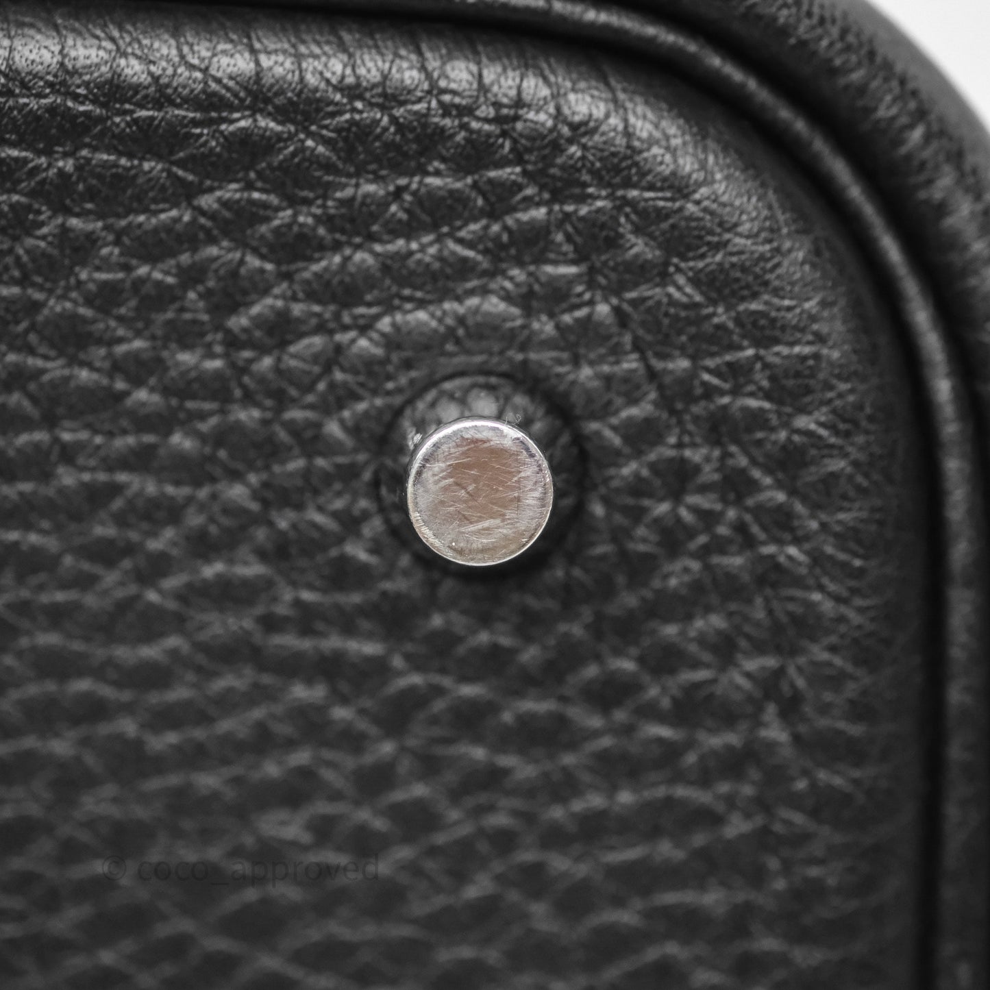Hermès Picotin 22 Black Noir 89 Clemence Palladium Hardware
