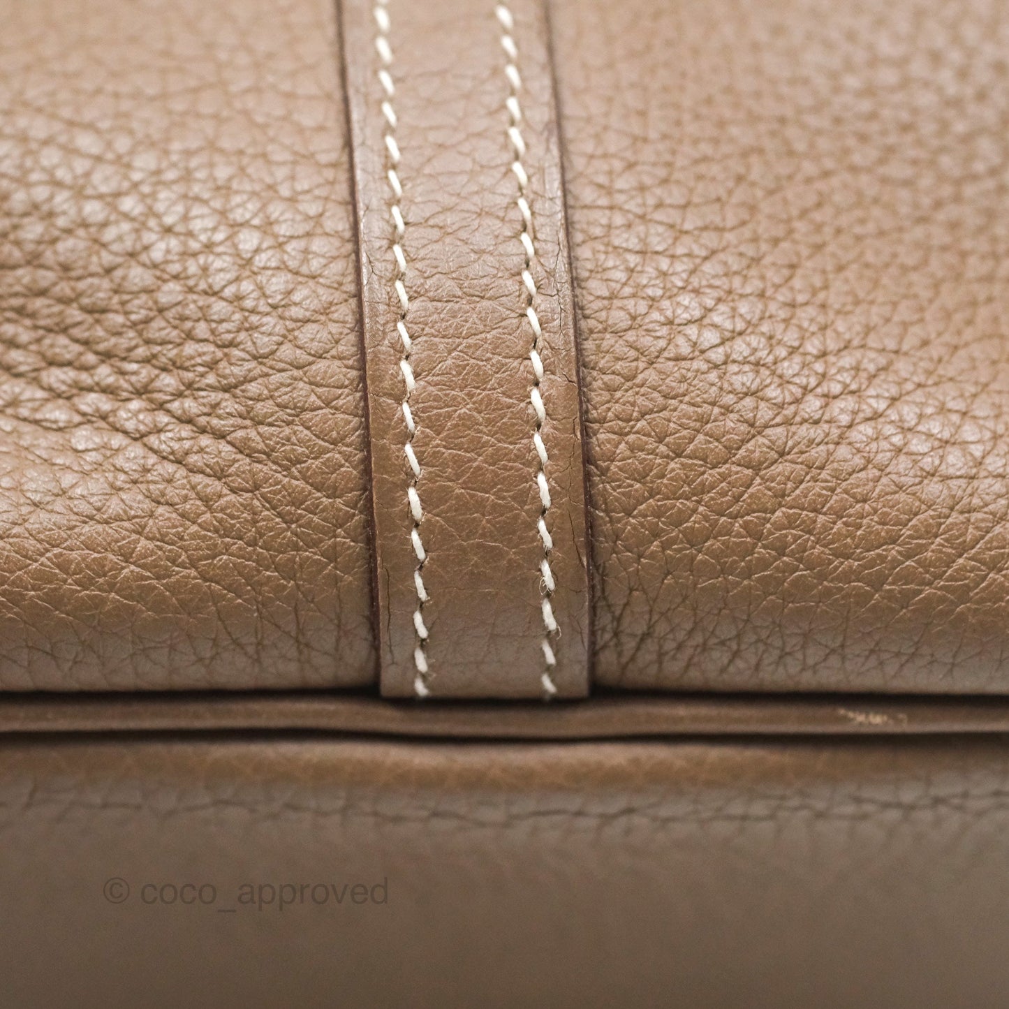 Hermès Picotin Lock 22 Etoupe Clemence Palladium Hardware