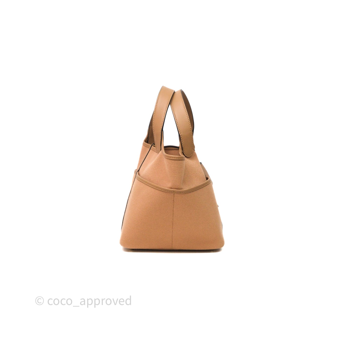 Hermes Picotin Lock 18 Cargo Pockets Chai 0M Goeland/Swift Gold Hardware