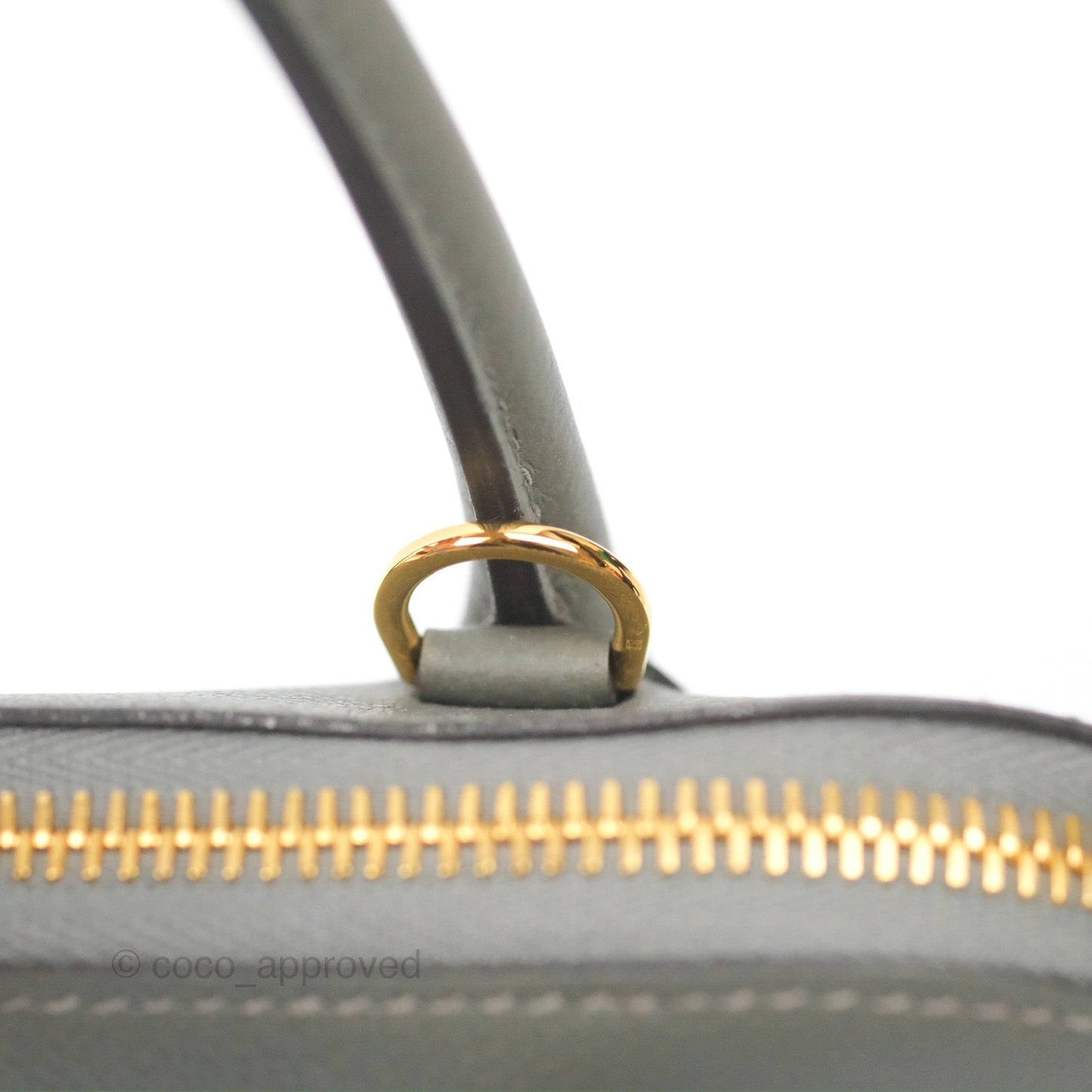 Hermès Bolide 1923 25 Gris Meyer 0L Evercolor Gold Hardware