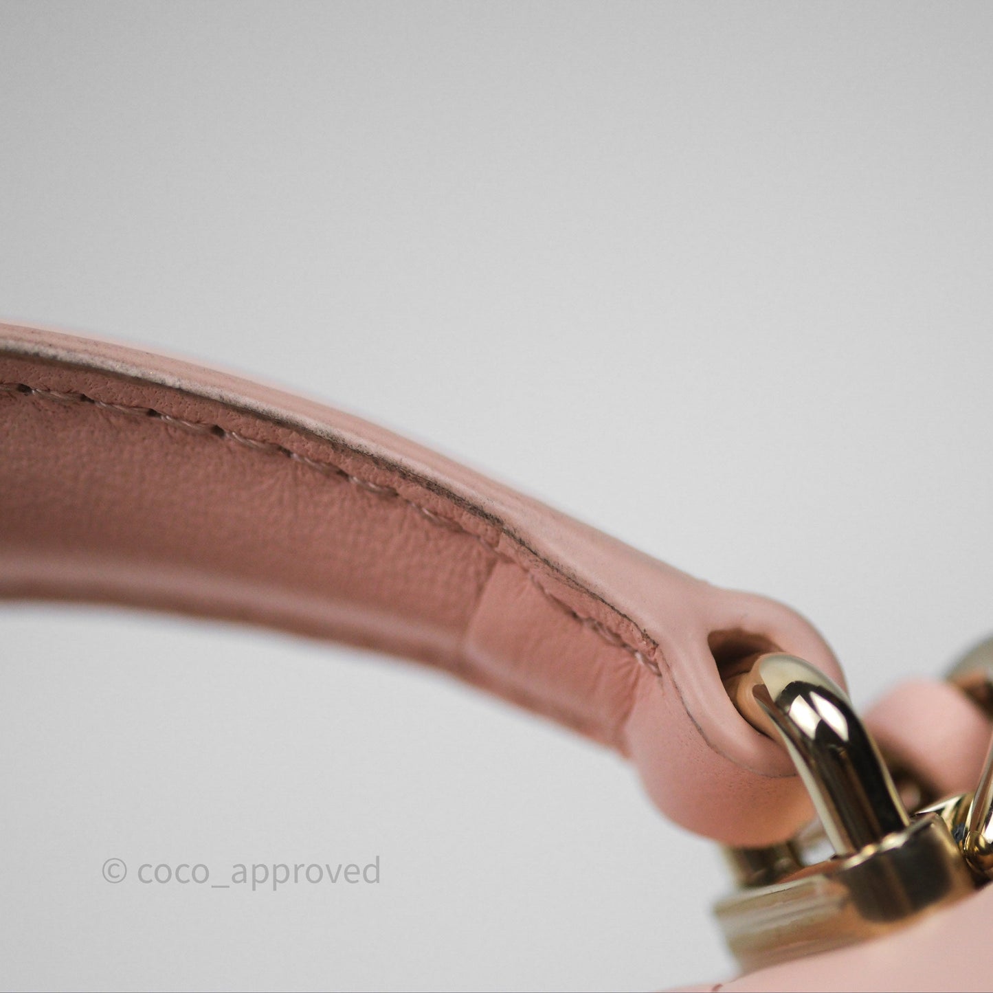Chanel Top Handle Mini Rectangular Flap Pink Lambskin Gold Hardware