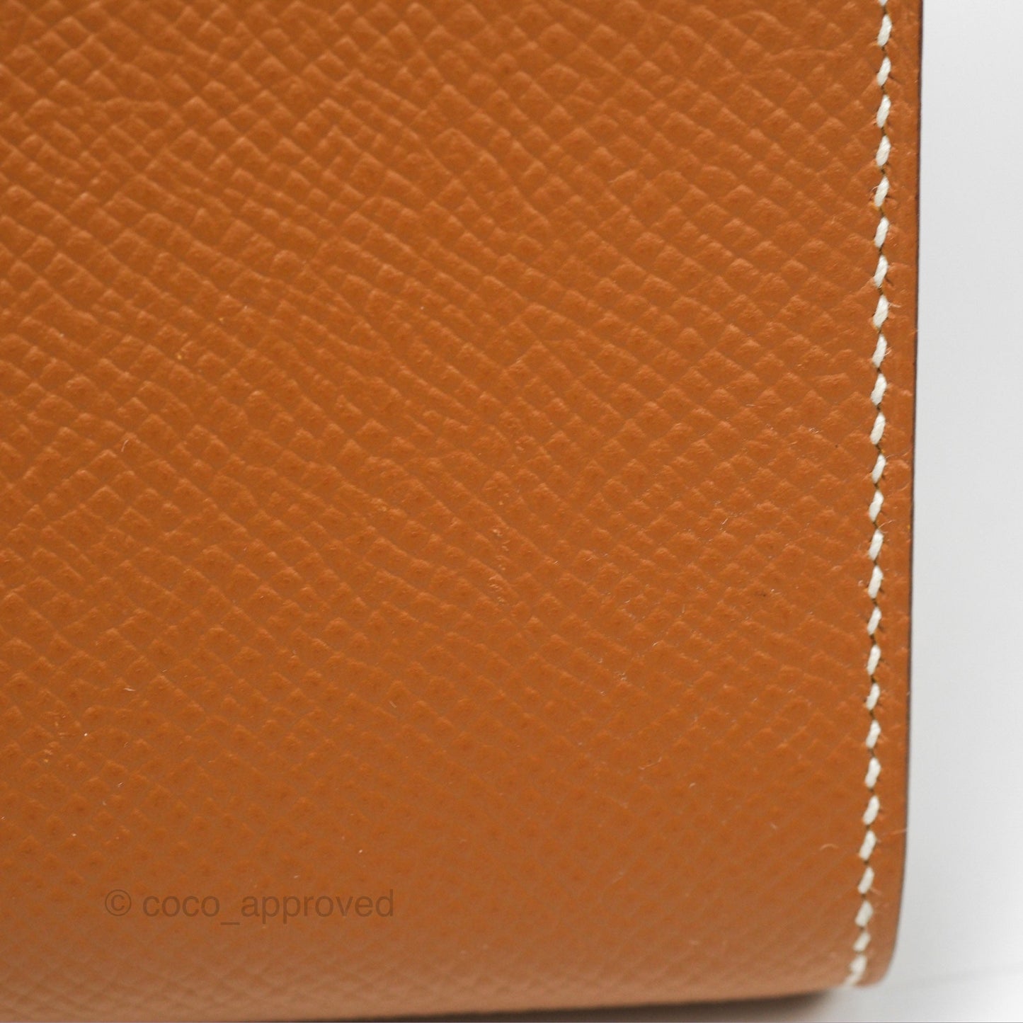 Hermès Clic 12 Wallet Gold Epsom Gold Hardware