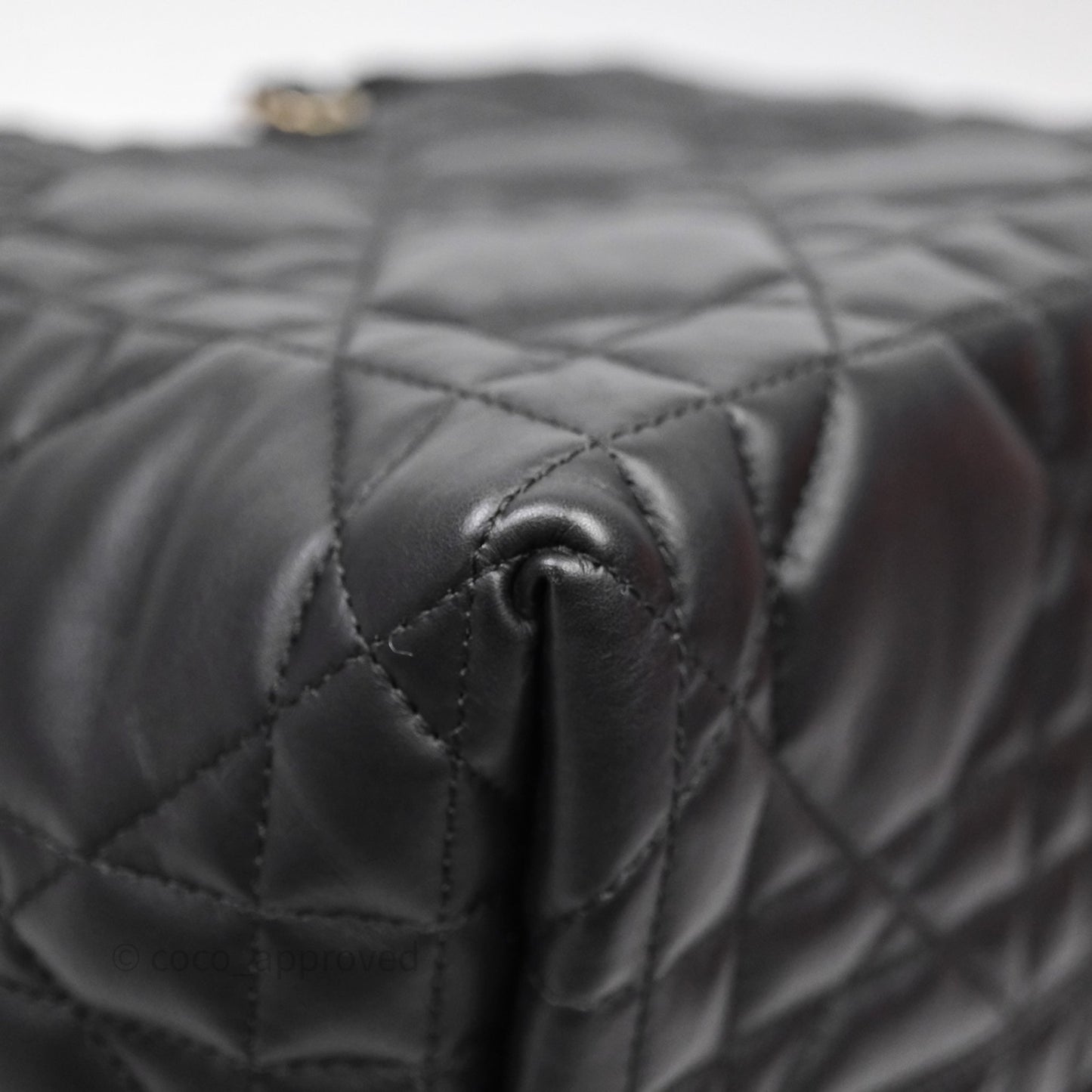 Christian Dior Medium Dior Toujours Bag Black Macrocannage Calfskin