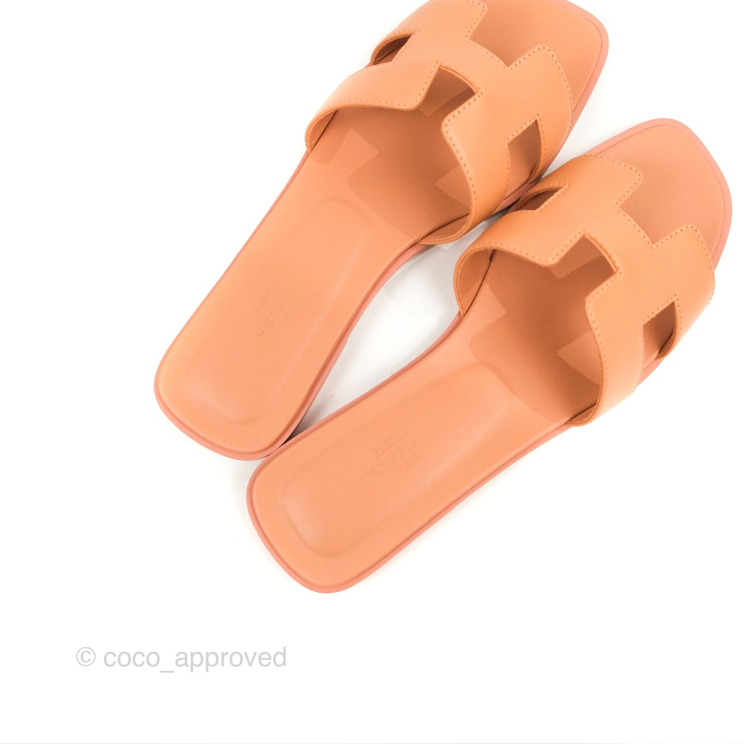 Hermès Oran Sandals in Rose Aube Pink Size 37.5