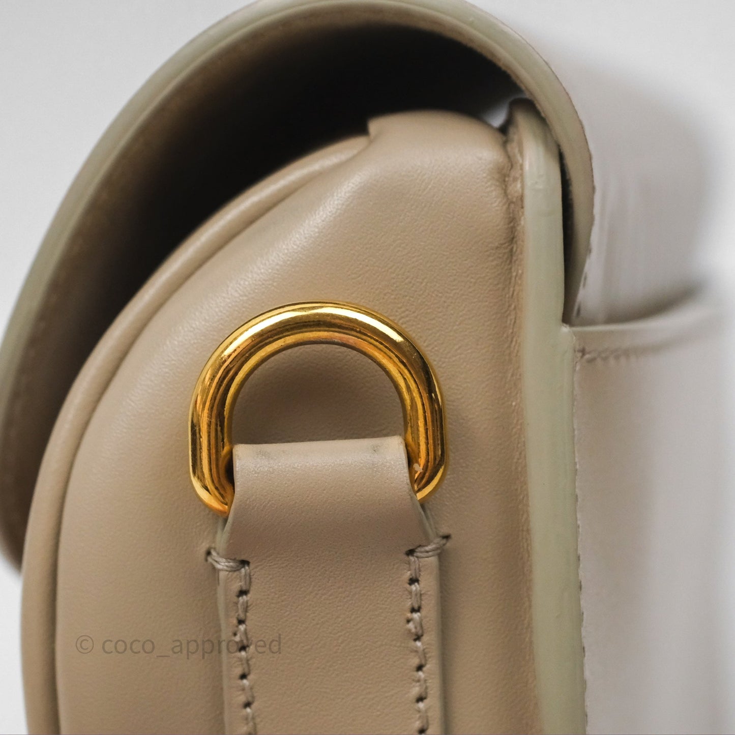 Christian Dior Bobby East-West Bag Calfskin Sand-Colored