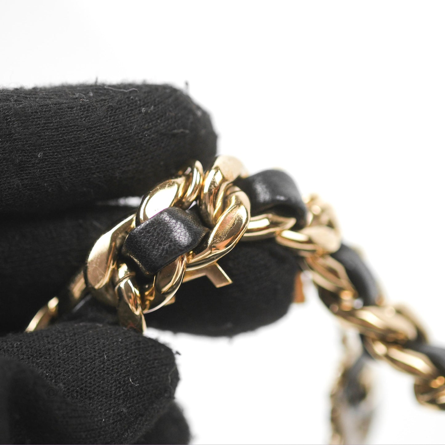 Chanel Quilted Mini Rectangular Flap With Charms Black Lambskin Gold Hardware 21C