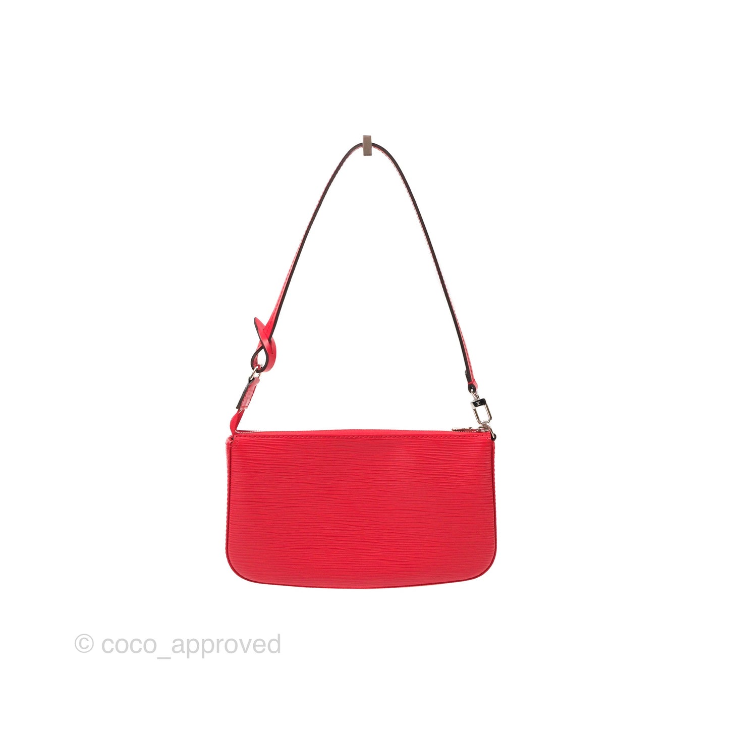Louis Vuitton Epi Pochette Accessories NM Red