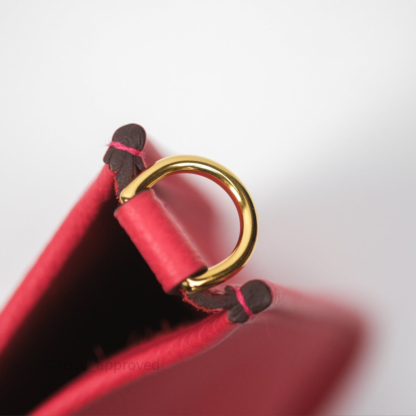 Hermès Mini Evelyne 16 Rose Texas 0E Clemence Gold Hardware