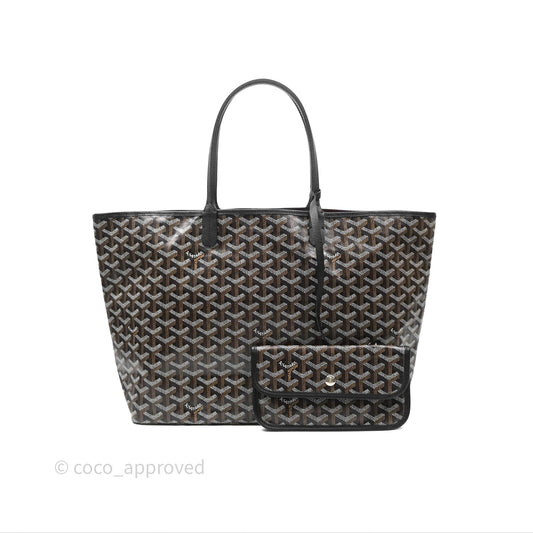Goyard Saint Louis Tote Bag PM⁣⁣⁣⁣⁣⁣⁣⁣⁣⁣⁣⁣⁣⁣⁣⁣⁣⁣⁣⁣ Black Noir Canvas