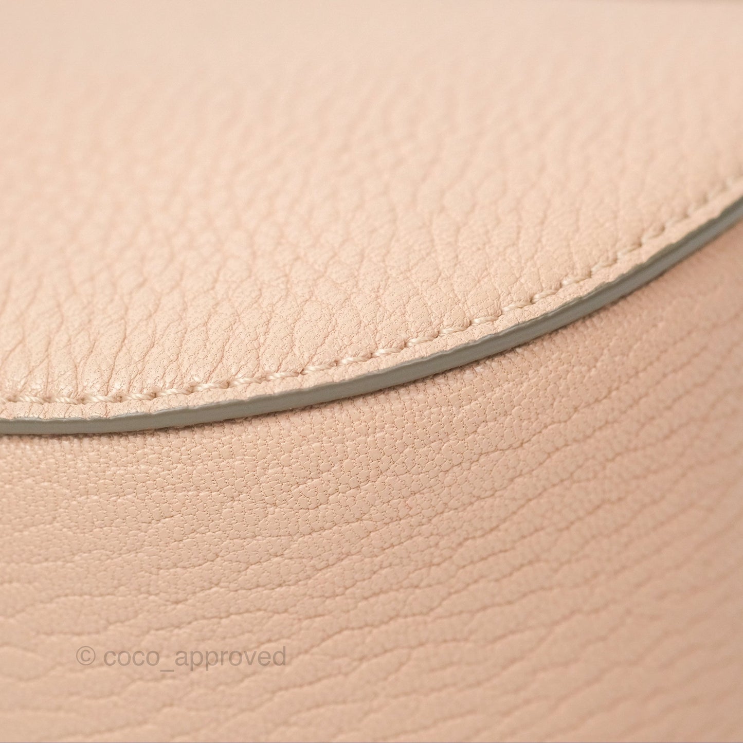 Chloe Drew Crossbody Bag Pink Grained Leather