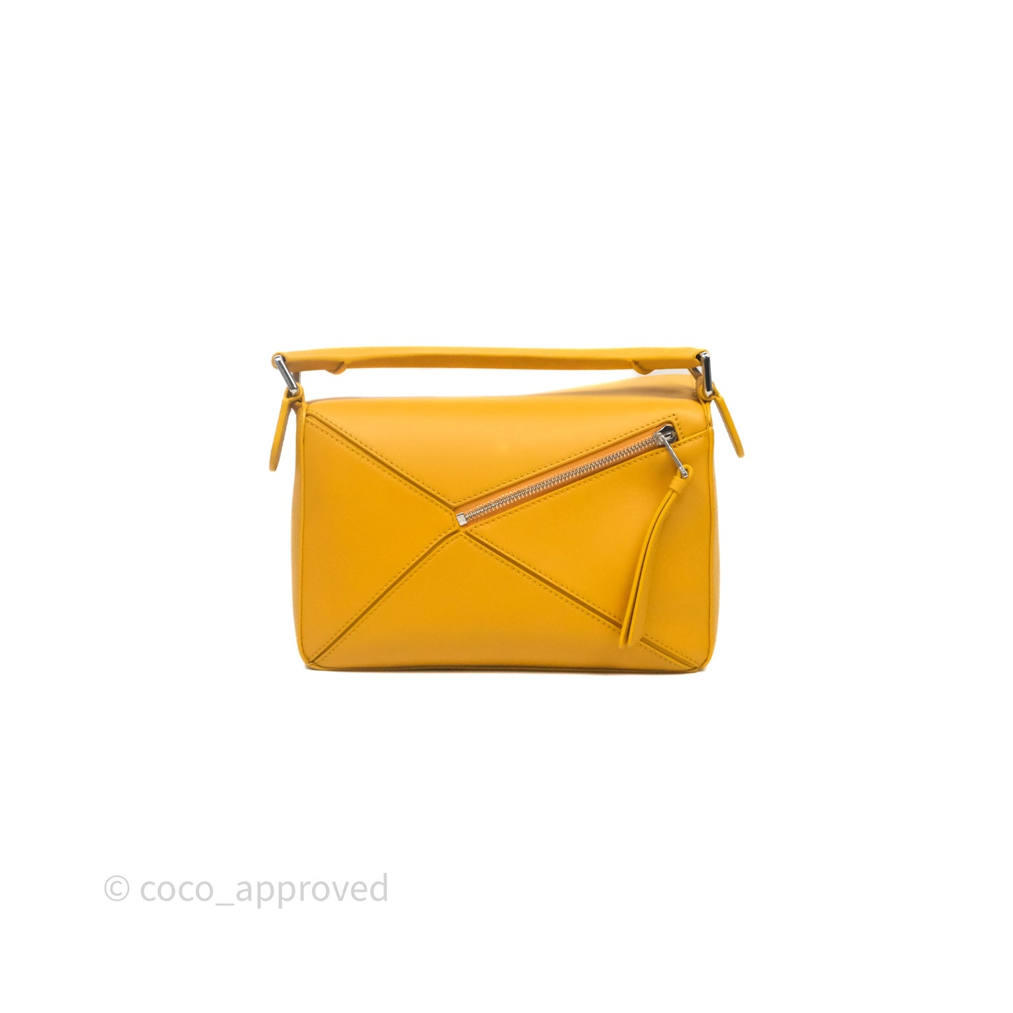 Loewe Small Puzzle Bag Sunflower With Logo Strap