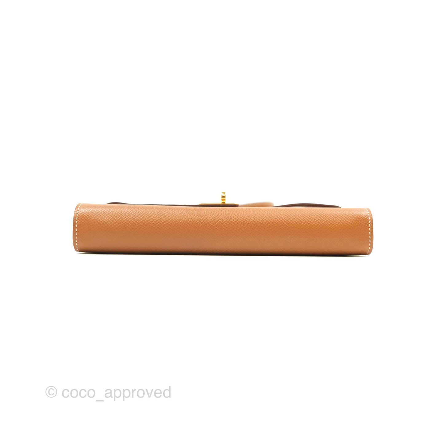Hermès Kelly To Go Wallet Gold Epsom Gold Hardware