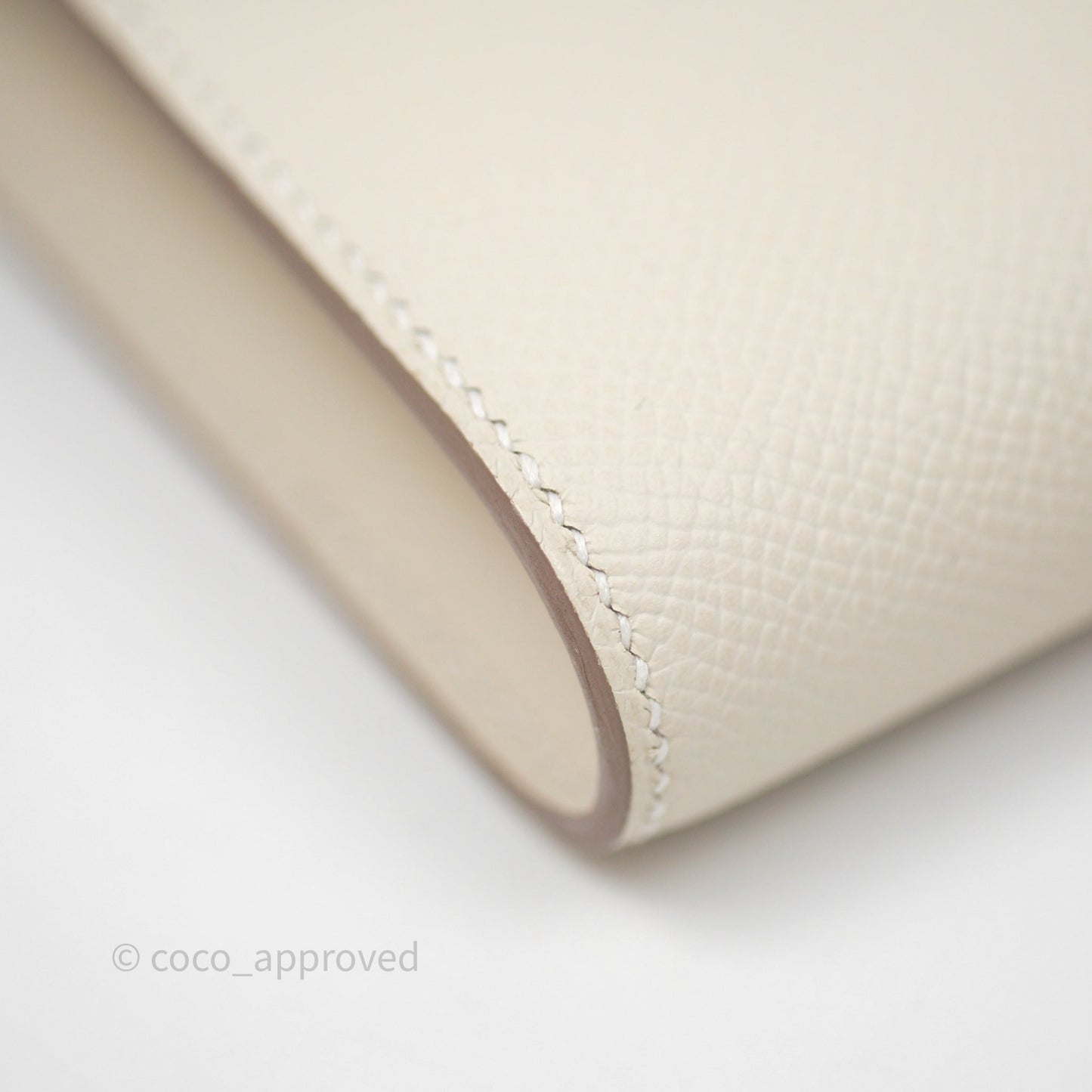 Hermès Constance To Go Wallet Craie 10 Epsom Palladium Hardware