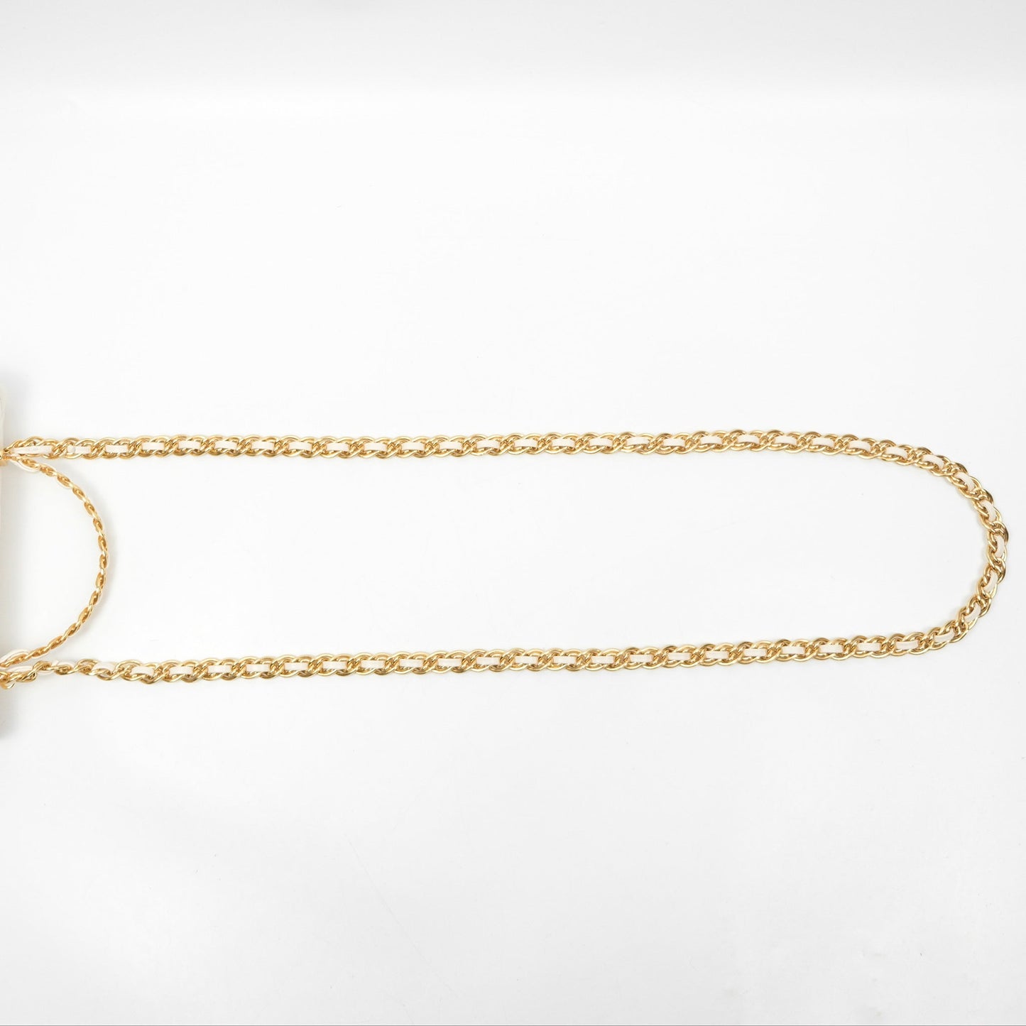 Chanel Top Handle White Lambskin Gold Hardware
