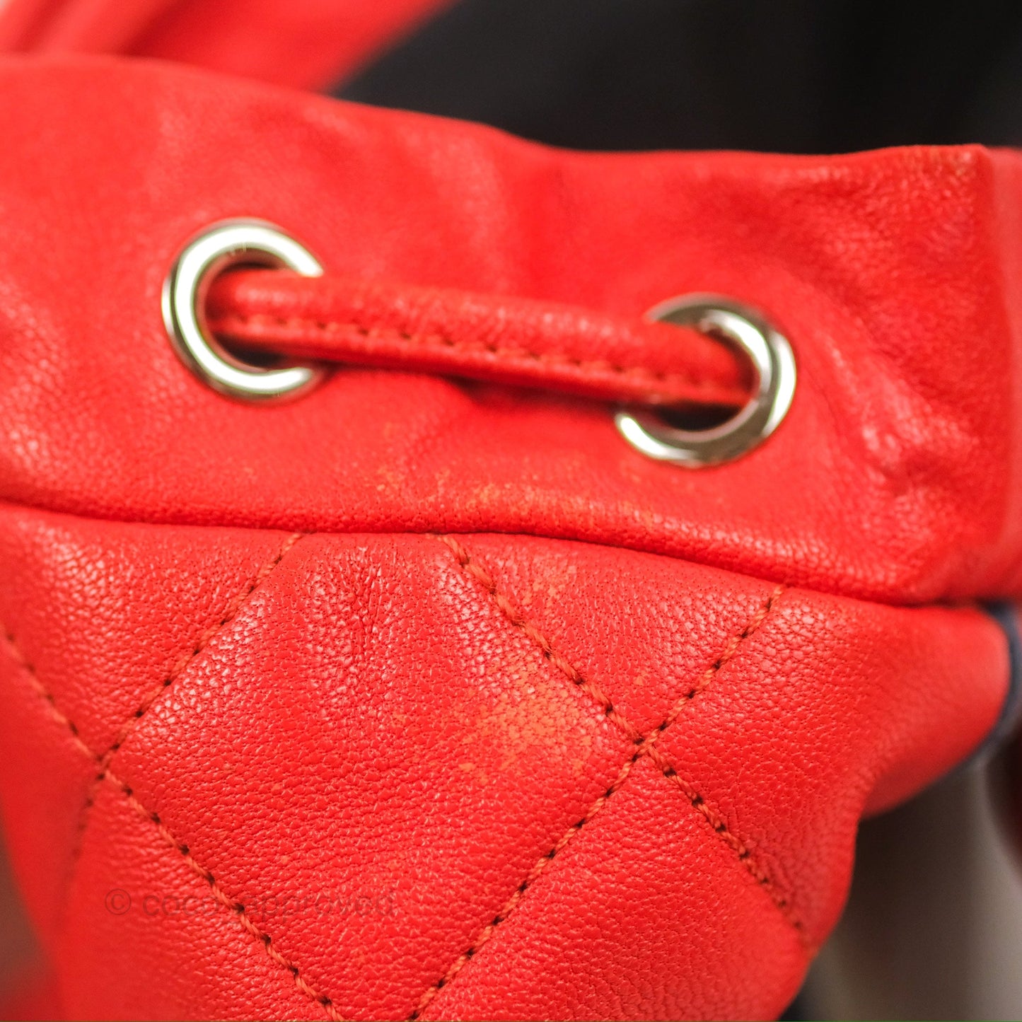 Chanel Quilted Small Cuba Urban Spirit Backpack Orange Lambskin