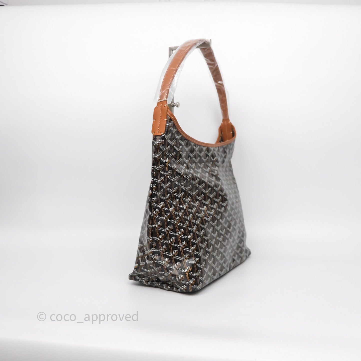 Goyard Bohème Hobo Bag Black & Tan