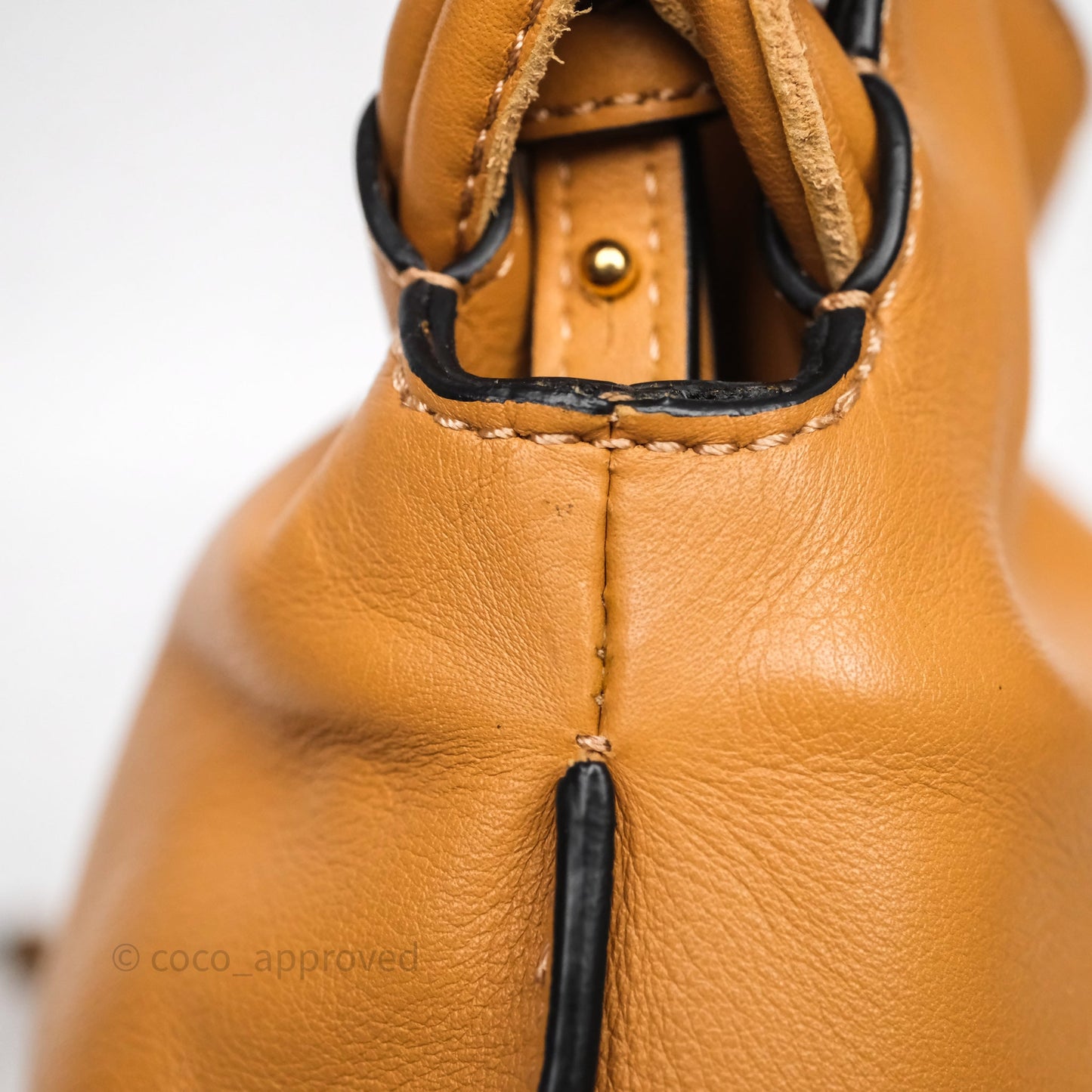 Loewe Mini Flamenco Clutch Nappa Calfskin Warm Desert