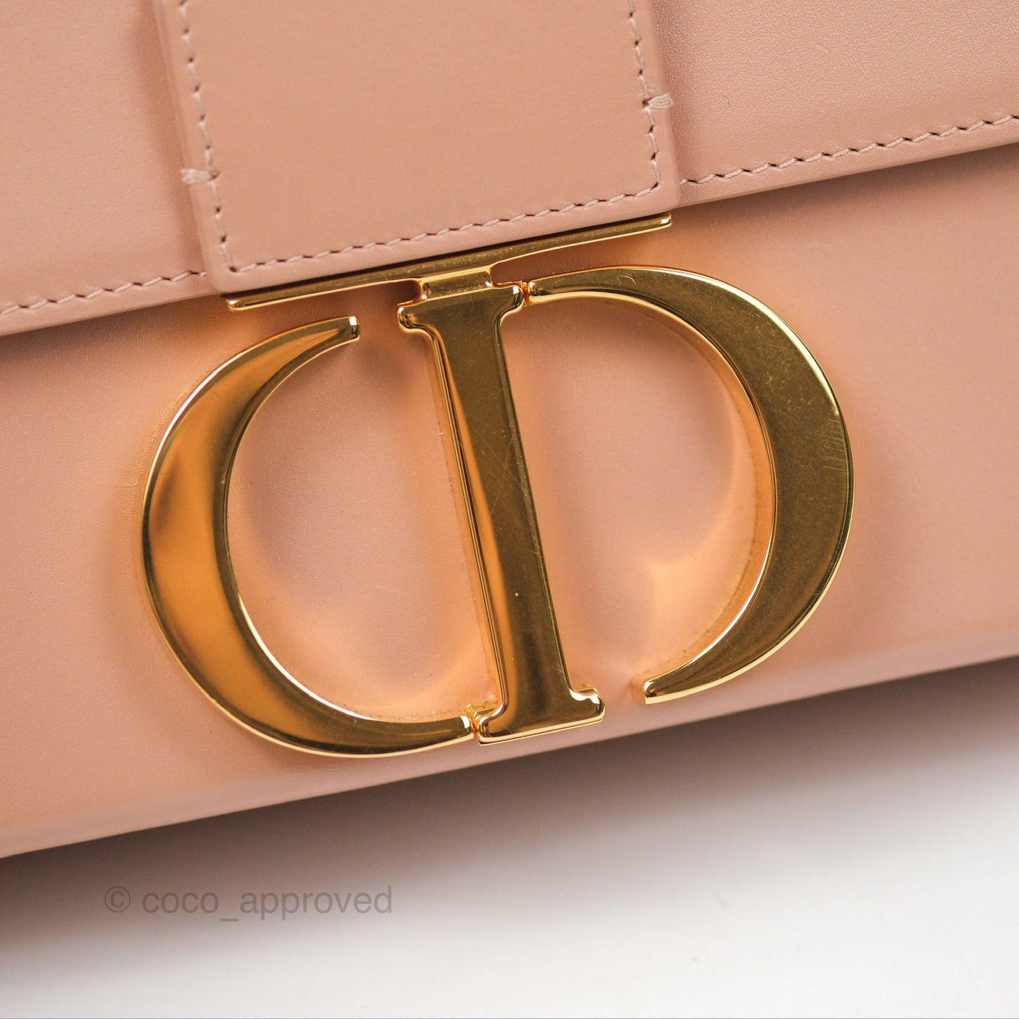 Christian Dior 30 Montaigne Rose Des Vents Calfskin Box Bag