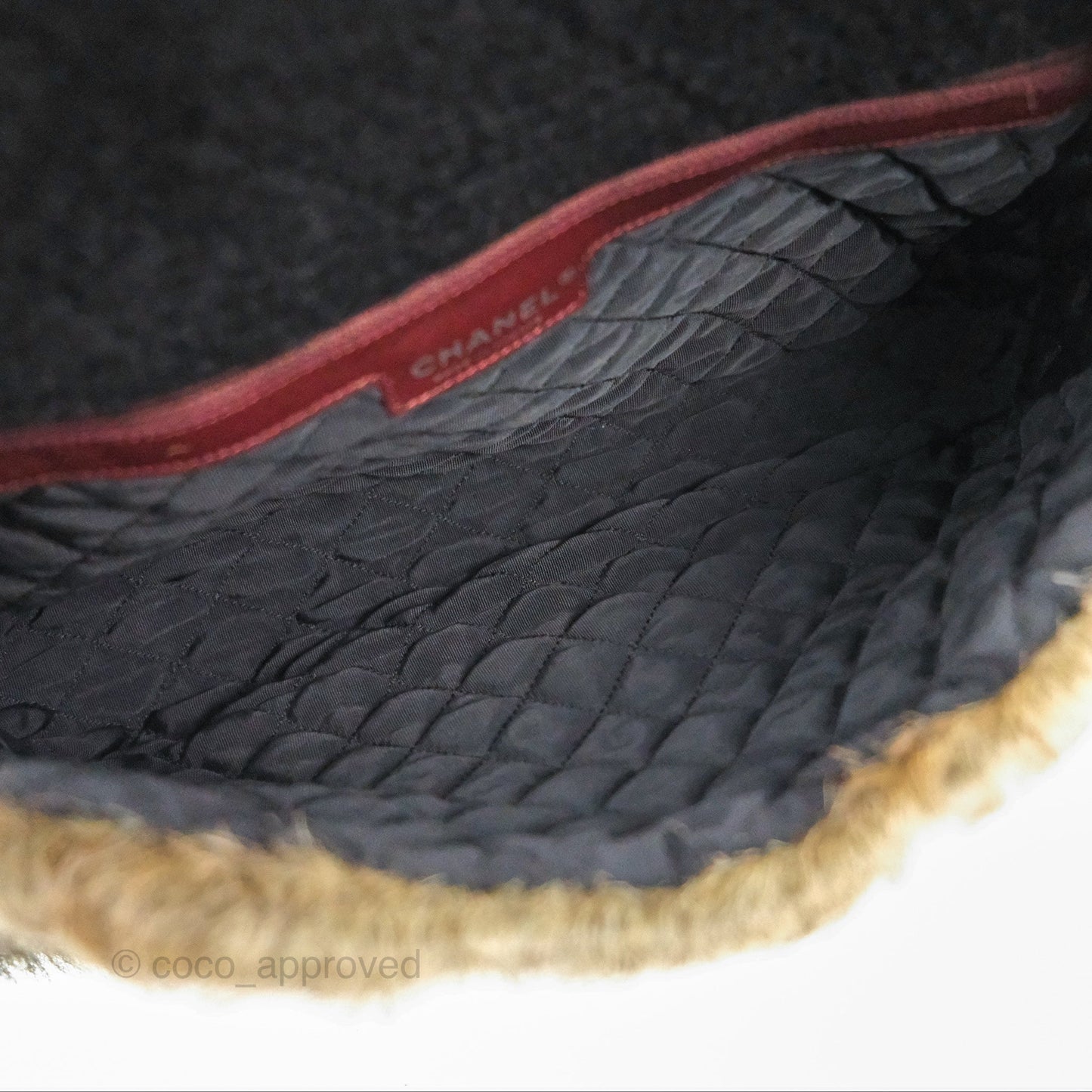 Chanel Fantasy Fur Flap Bag Ruthenium Hardware