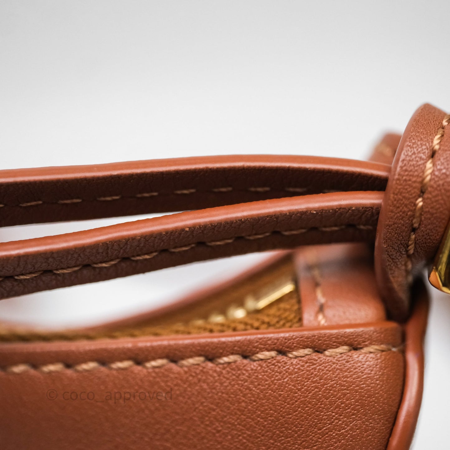 Loewe Mini Hammock Shoulder Bag Brown