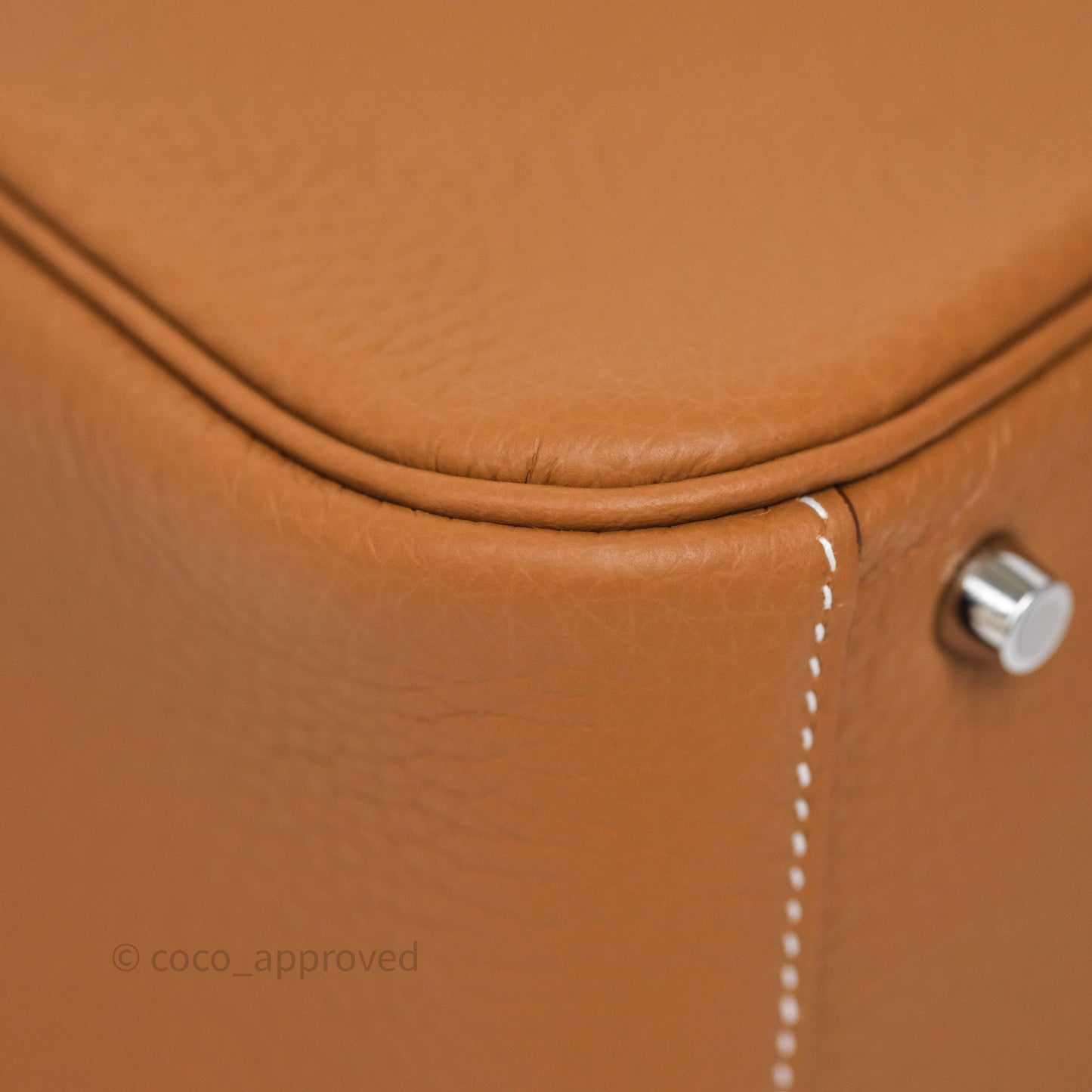 Hermès Mini Lindy II 20 Gold 37 Clemence Gold Hardware