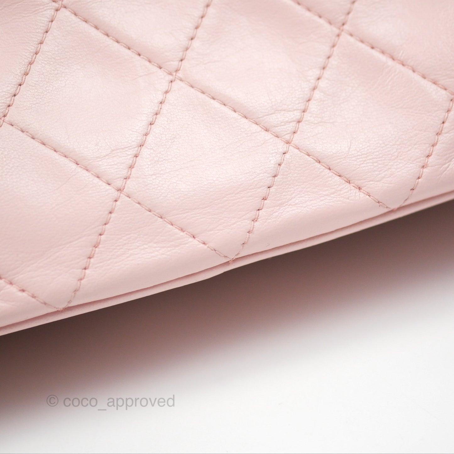 Chanel Vintage Camera Bag Pink Lambskin Gold Hardware