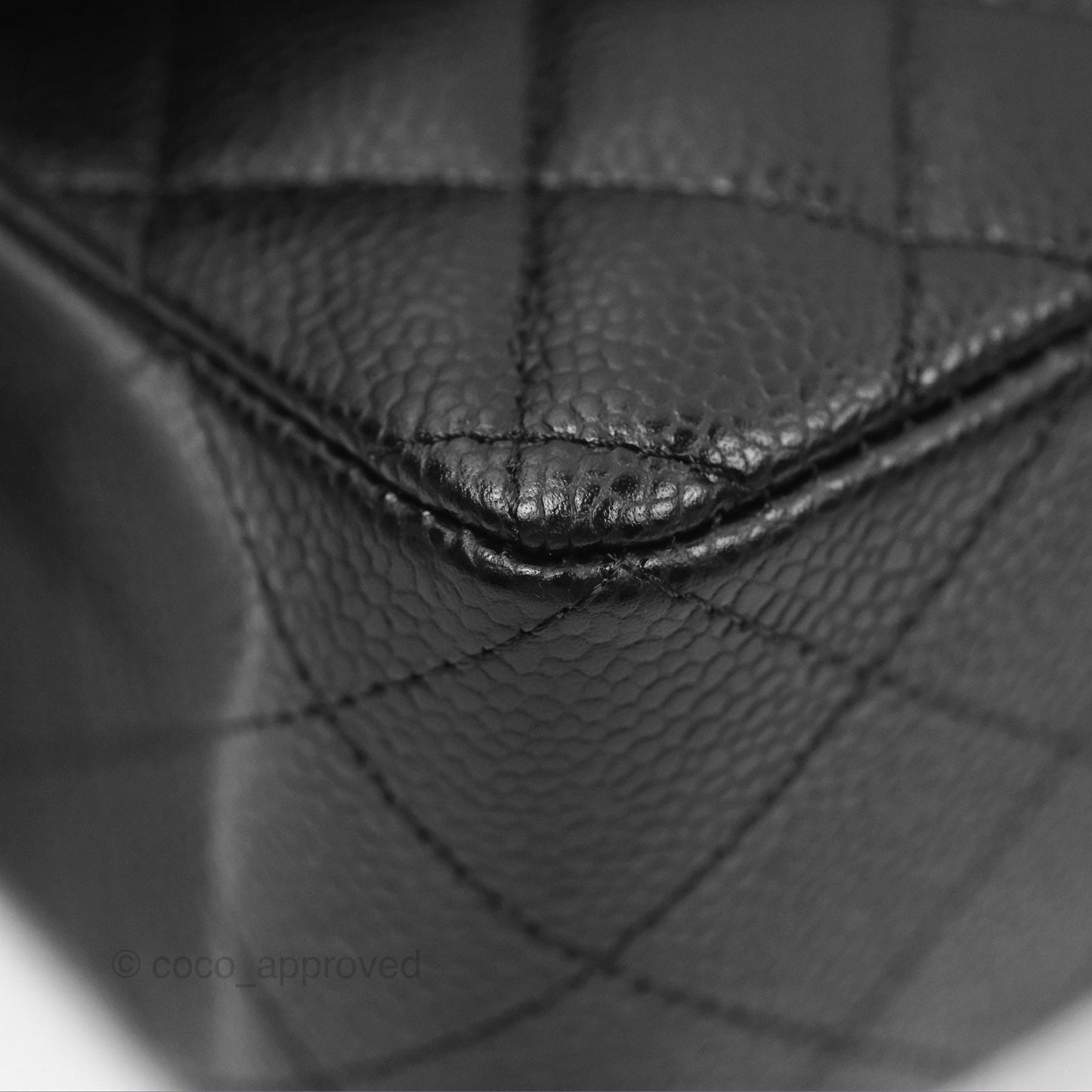 Chanel Small Classic Quilted Flap Black Caviar Gold Hardware