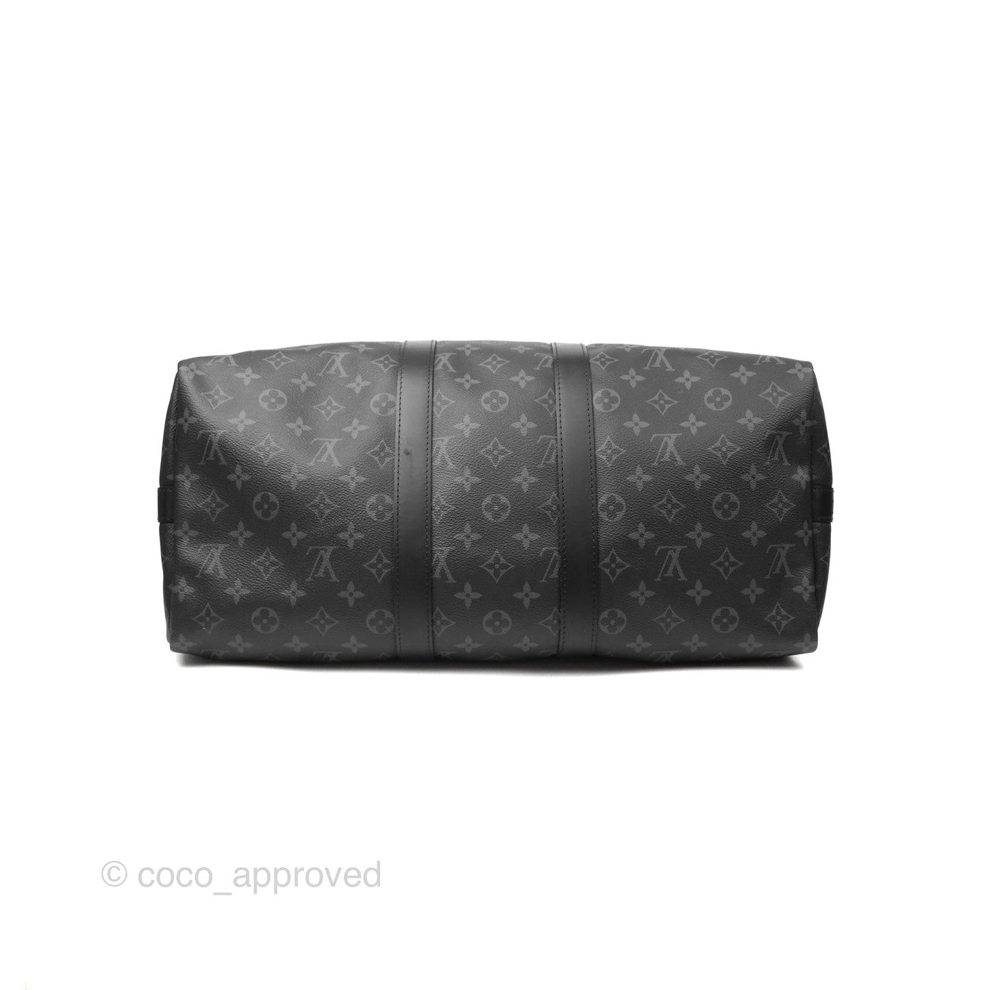 Louis Vuitton Keepall Bandoulière 45 Duffle Bag Monogram Eclipse Canvas