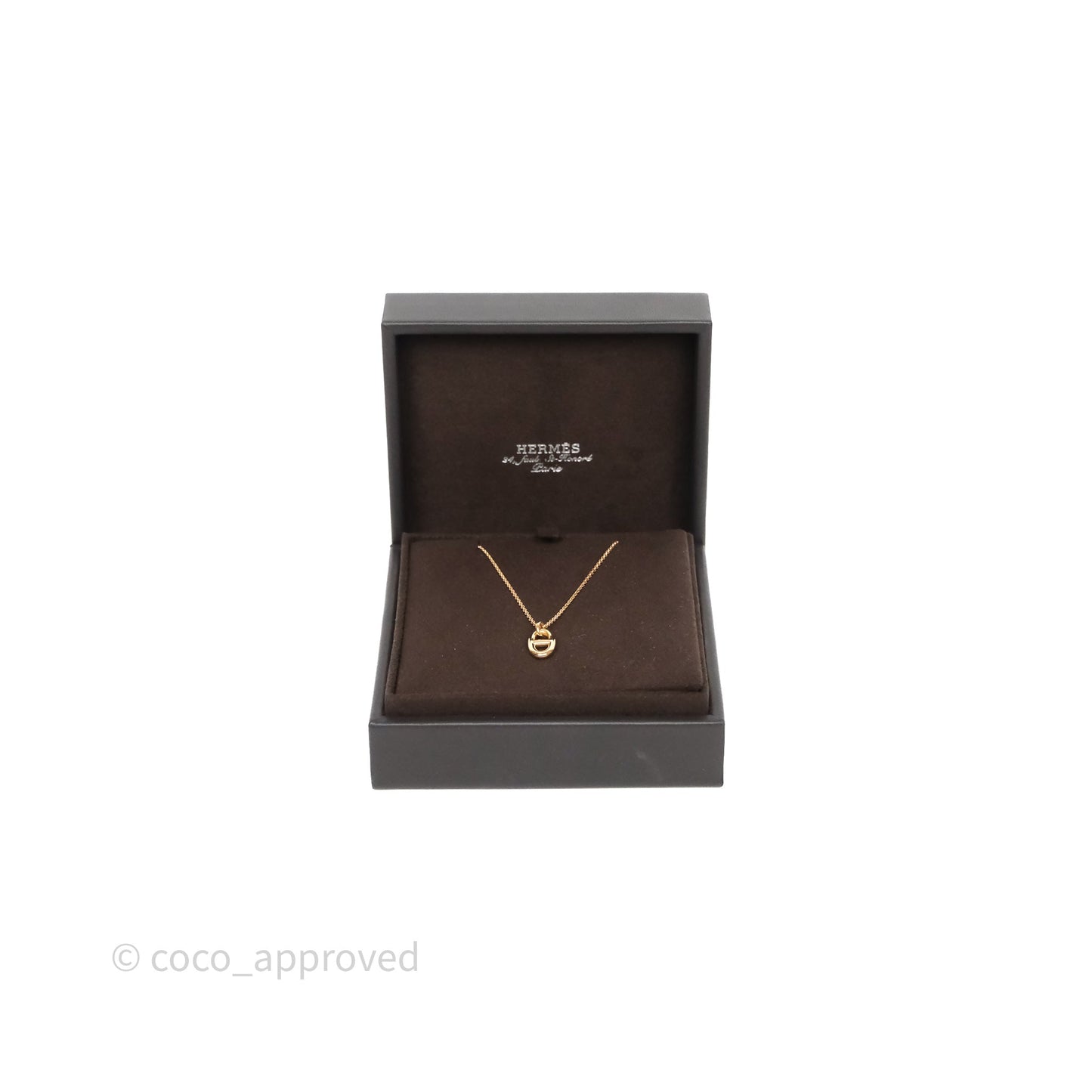 Hermès Farandole Pendant Small Model Rose Gold