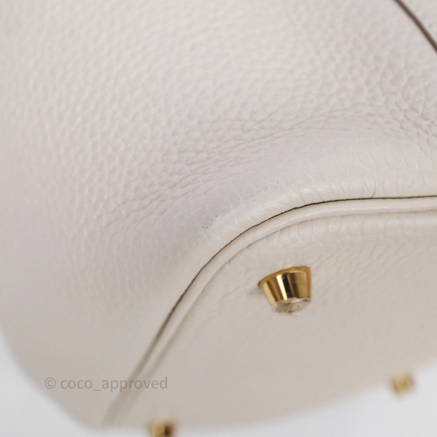 Hermès Picotin 18 Beton 8L Clemence Gold Hardware