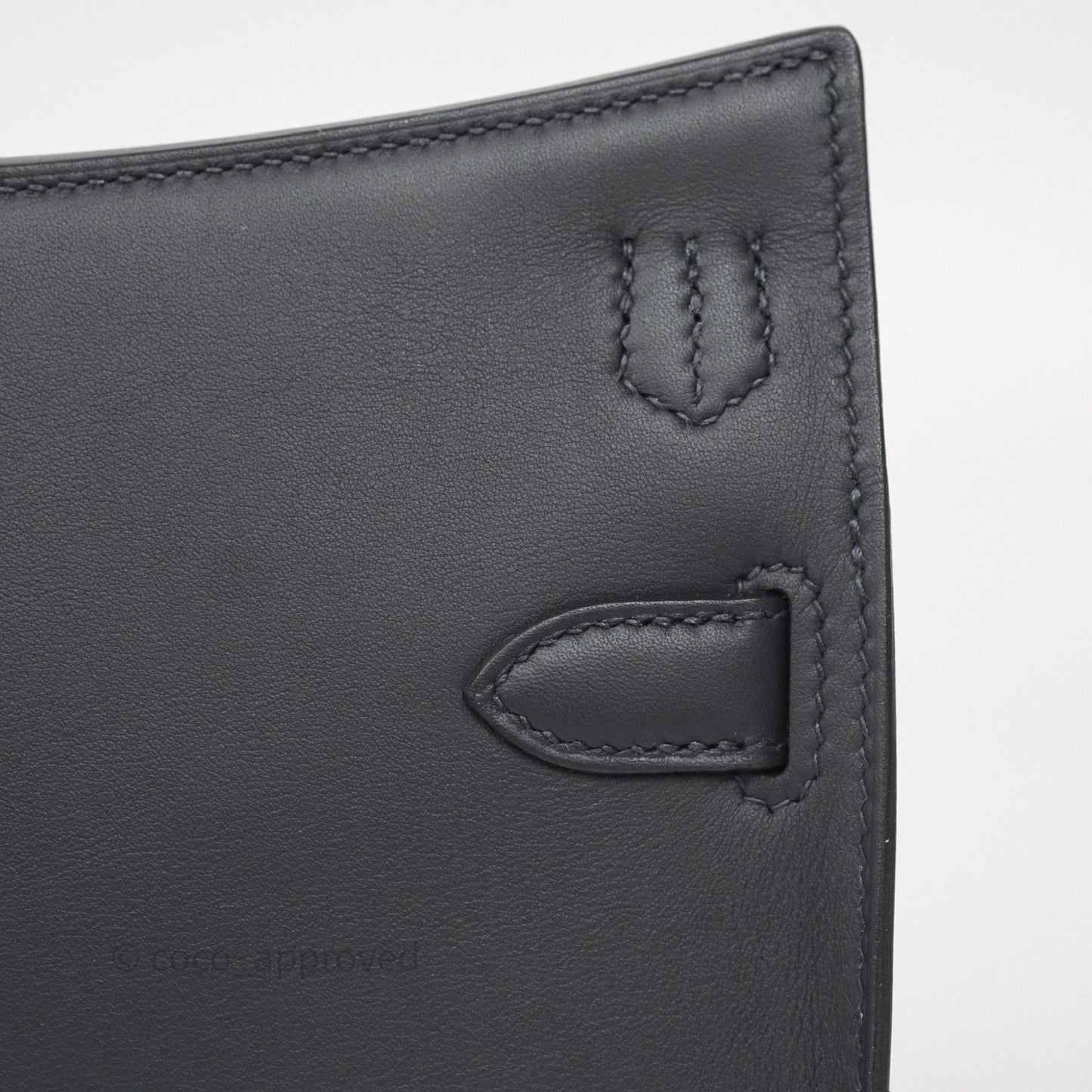Hermès Mini Jypsiere Caban 3Y Swift Palladium Hardware